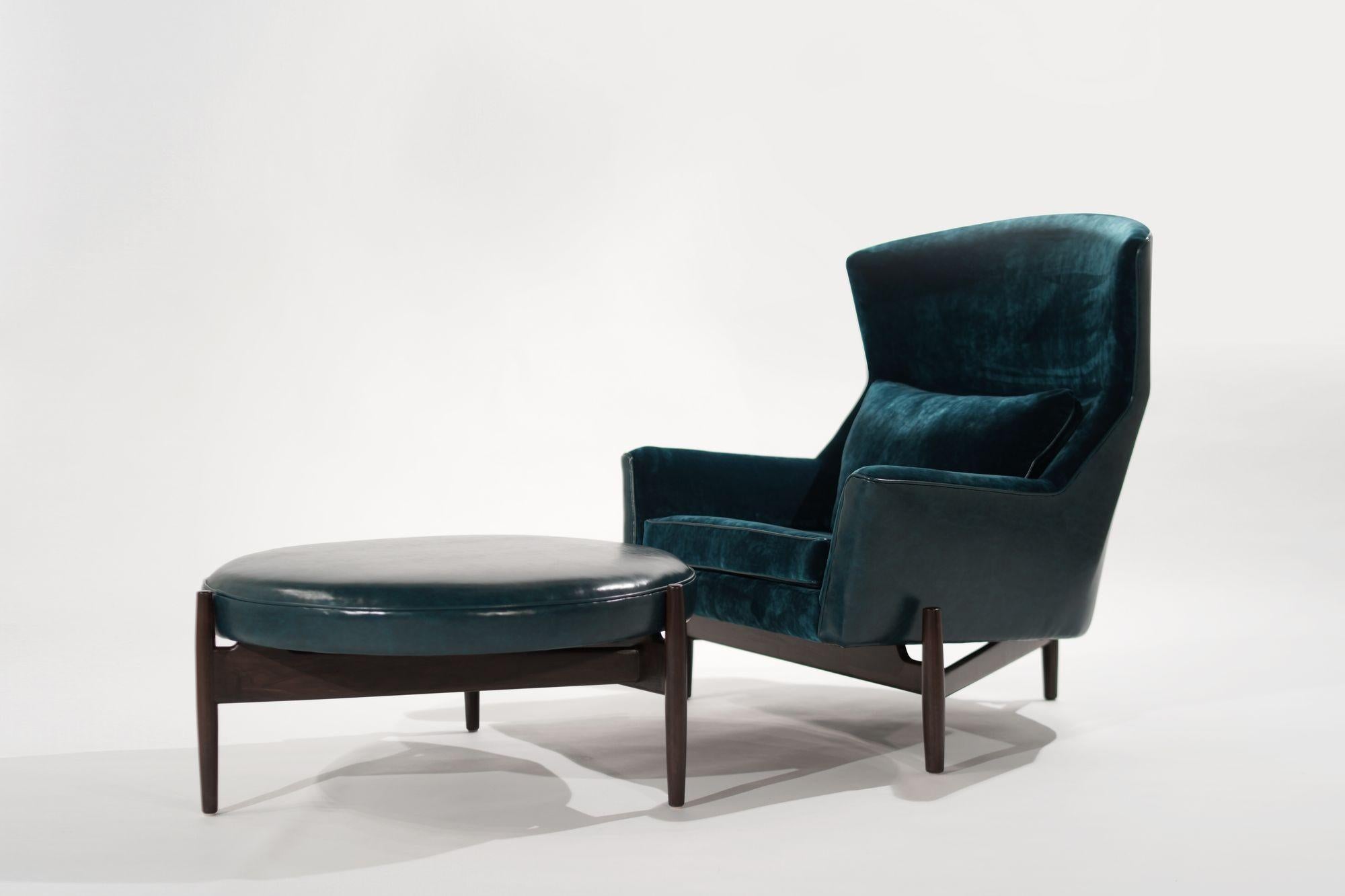 One of Jens Risom's most sought-after designs, the 