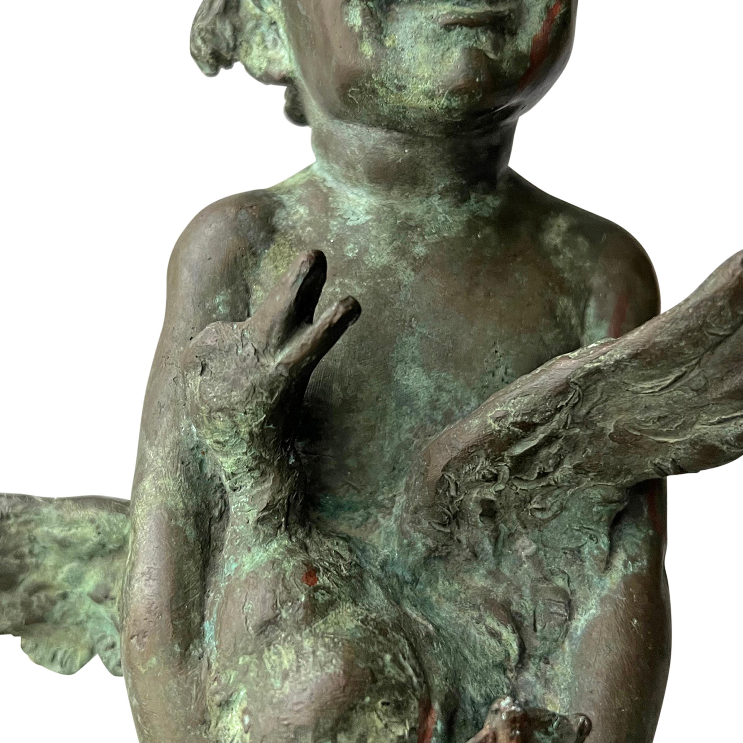 'The Big Duck', a Bronze Sculpture by Edith Barretto Parsons, 1920 For Sale 6