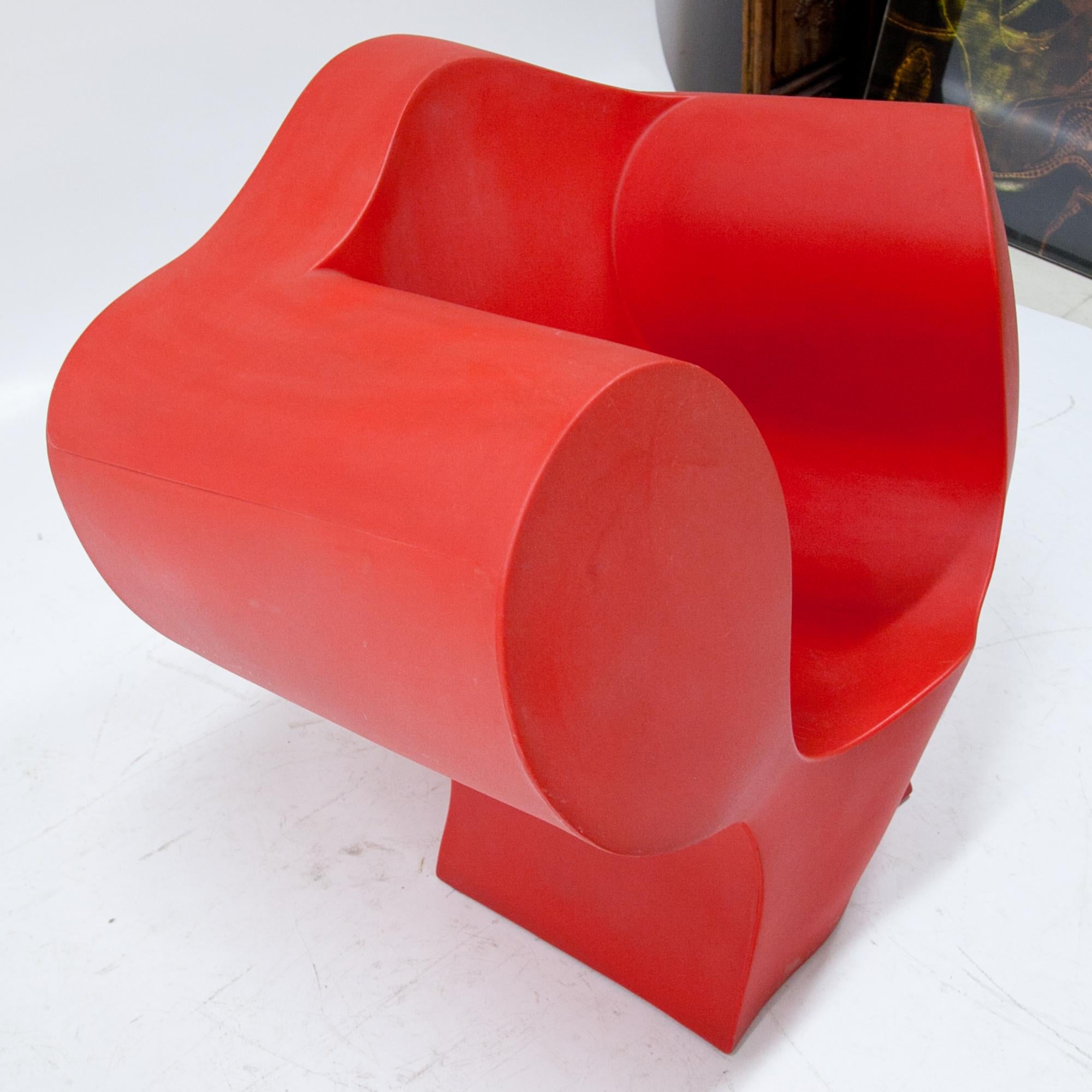 Italian Big-E, Armchair by Ron Arad for Moroso, Italy, 1990s For Sale