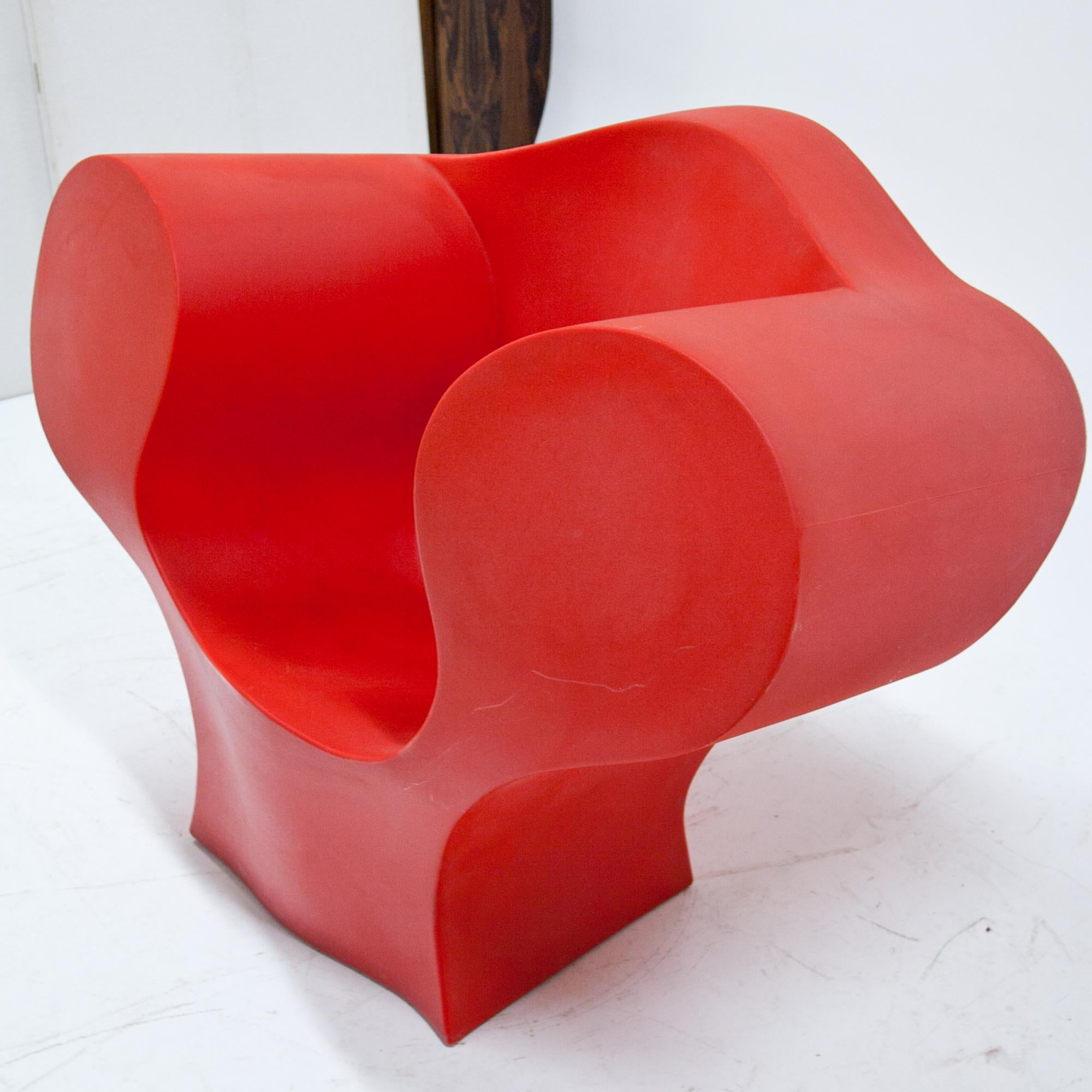 Plastic Big-E, Armchair by Ron Arad for Moroso, Italy, 1990s For Sale