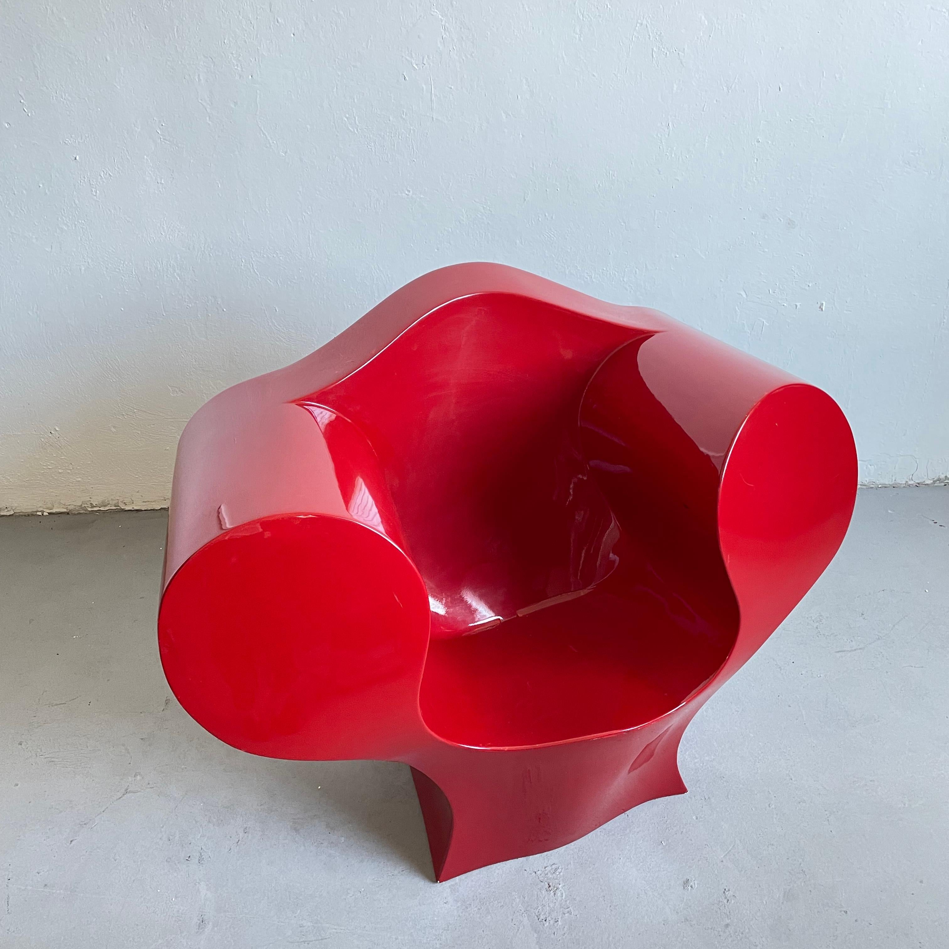 Italian Big-E Armchair Designed in 1991 by Ron Arad for Moroso, Italy For Sale