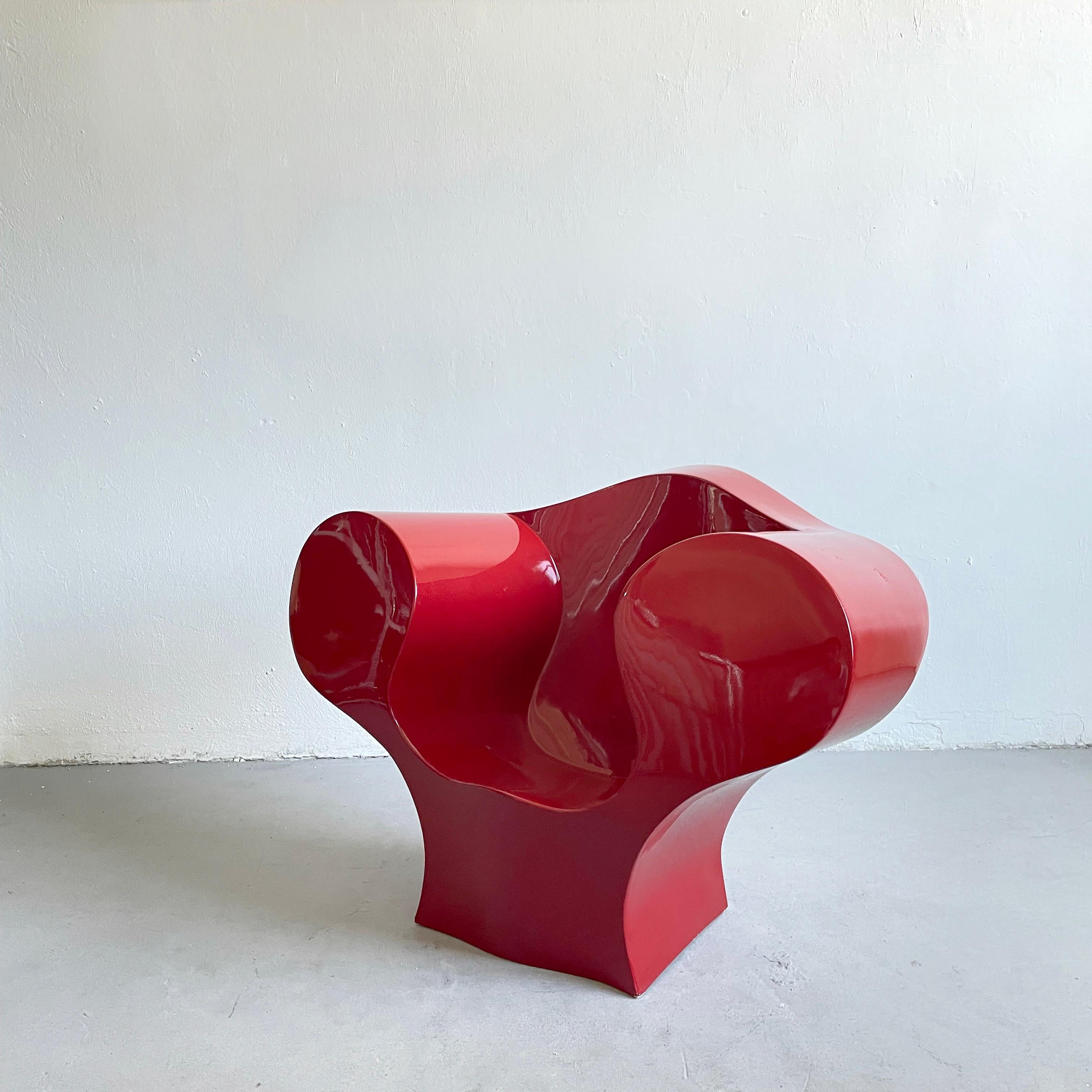 Italian Big-E Armchair Designed in 1991 by Ron Arad for Moroso, Italy For Sale