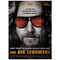 Big Lebowski 1998 French Grande Film Poster