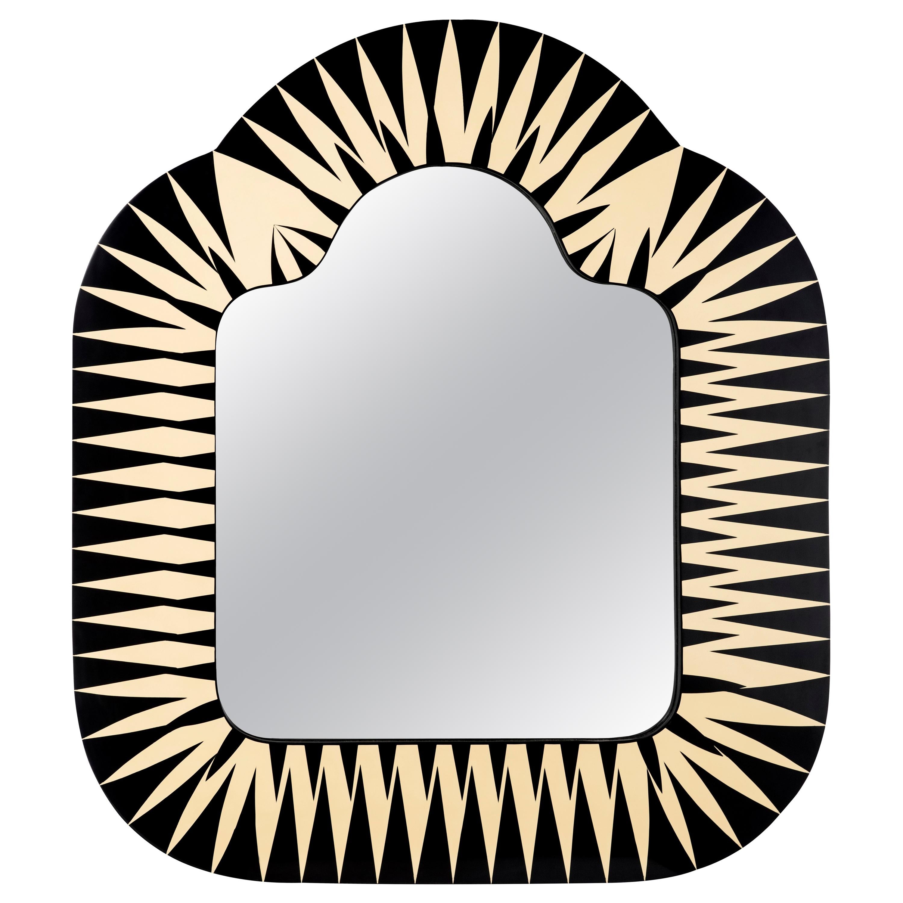The Big Parade Console Wall Mirror by Matteo Cibic