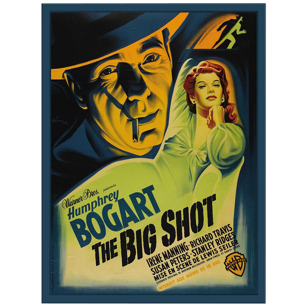 The Big Shot, after Vintage Movie Poster, Hollywood Regency Era For Sale