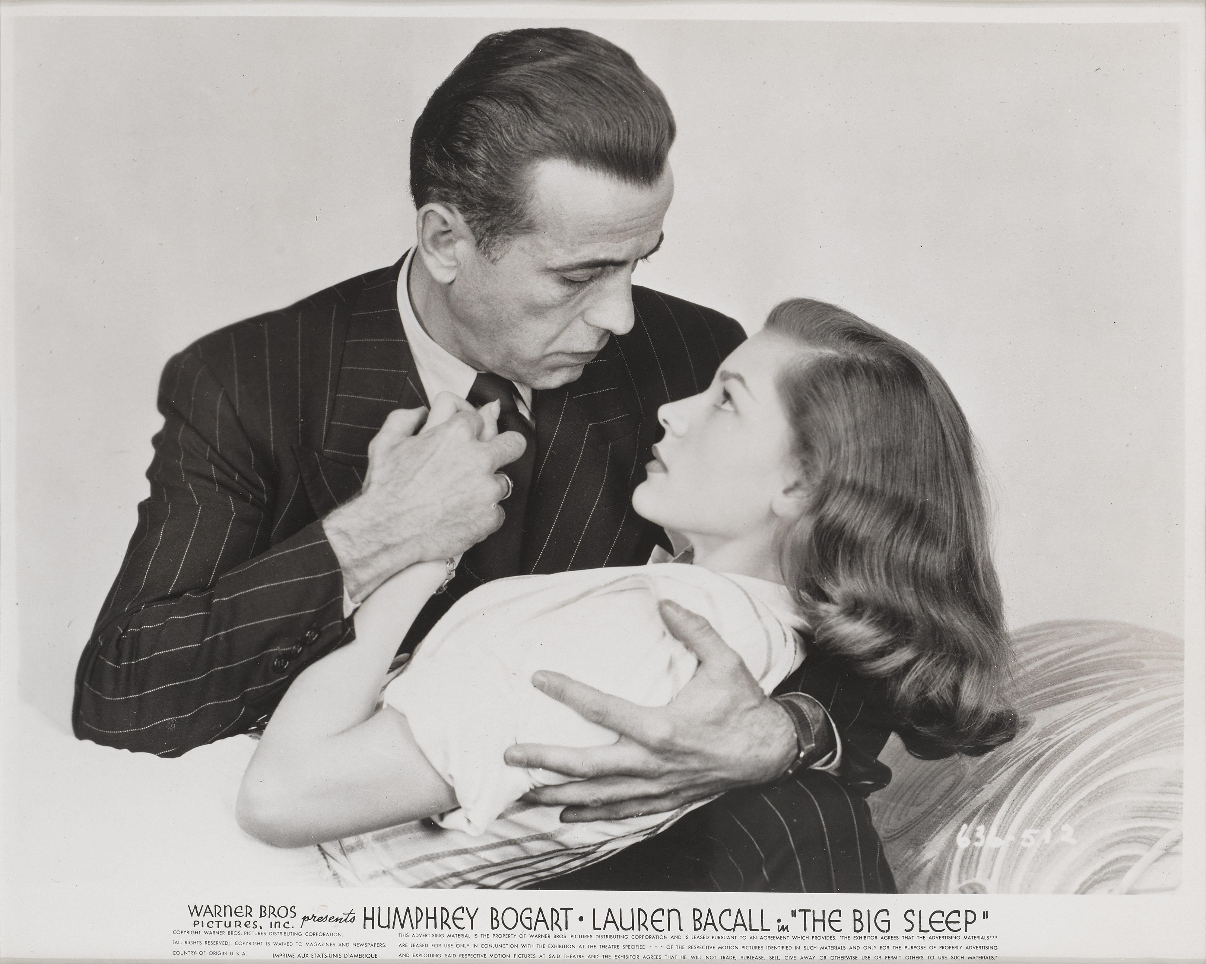 Fotograma original estadounidense en blanco y negro de la película de cine negro de 1946 