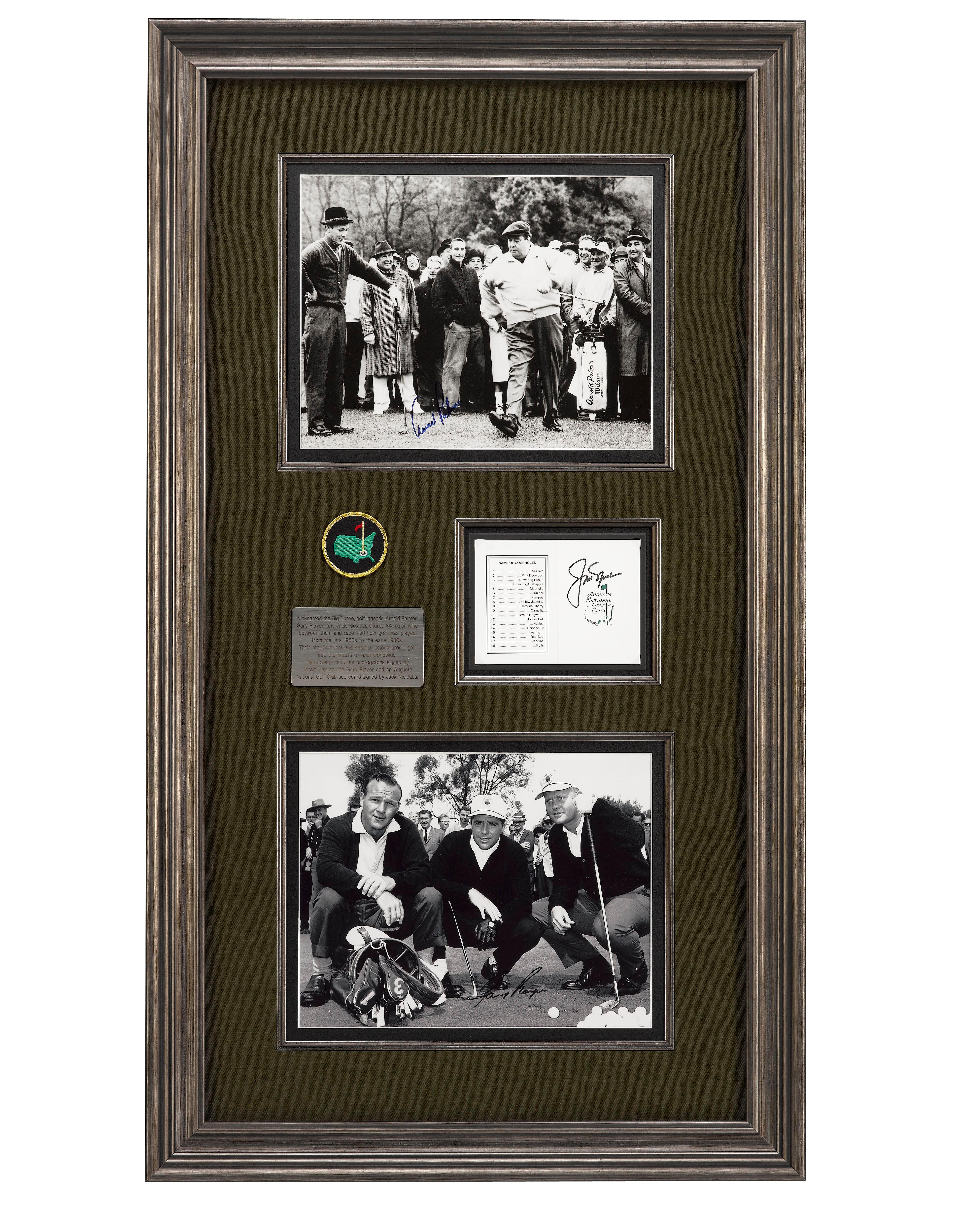 Apodados los Tres Grandes, las leyendas del golf Arnold Palmer, Gary Player y Jack Nicklaus compartieron 34 victorias importantes entre ellos y redefinieron cómo se jugaba al golf desde finales de la década de 1950 hasta principios de la de 1980. Su