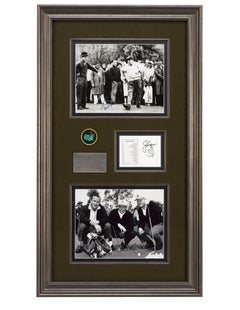 The Big Three Golfers Signature Collage: Palmer, Nicklaus, and Player