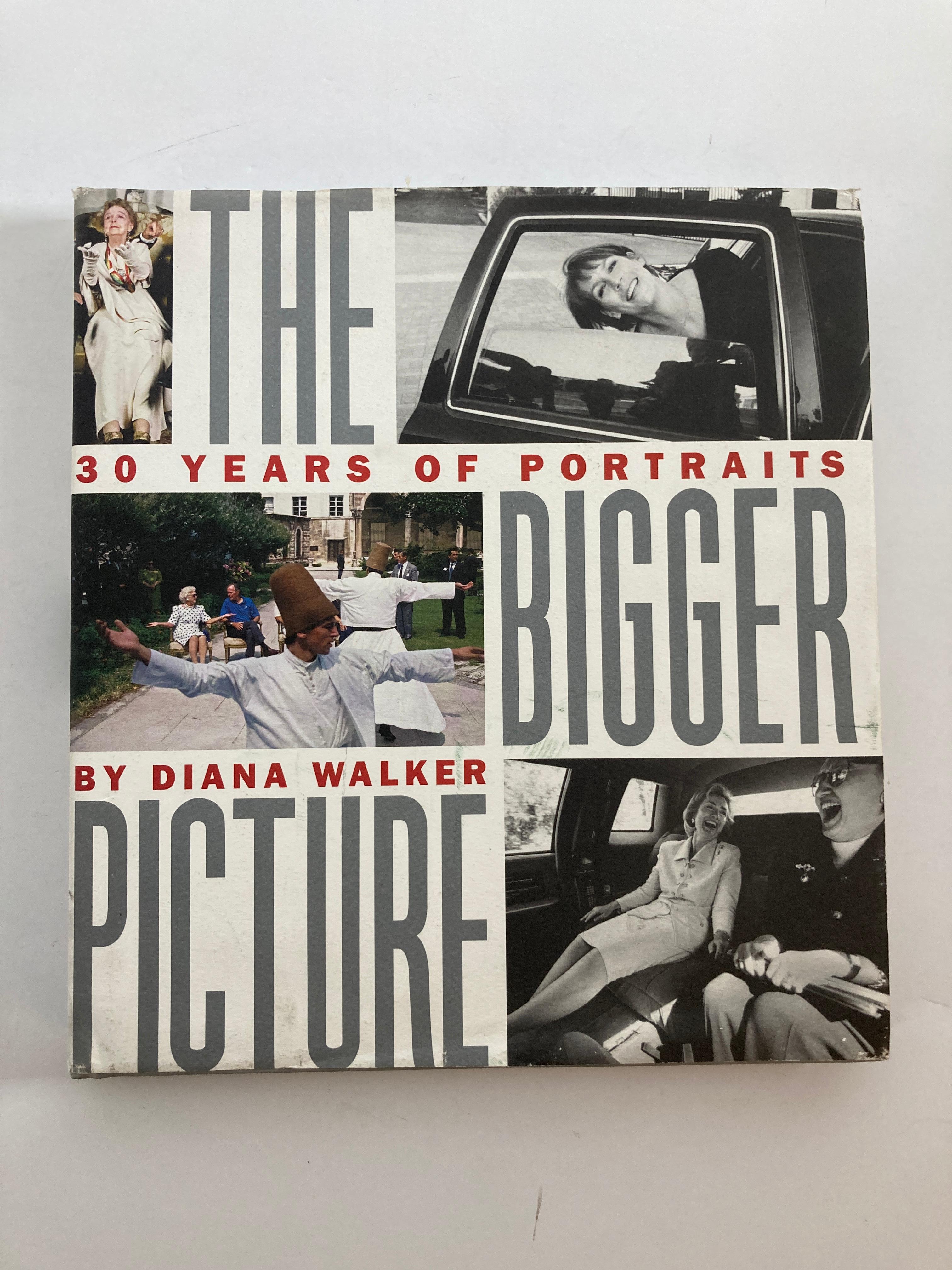 The Bigger Picture: 30 Years of Portraits Book by Diana H. Walker.
As a Time magazine photographer covering the White House through four presidential administrations, Diana Walker enjoyed incomparable access to the world's major movers and shakers.