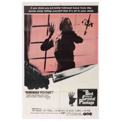 El pájaro del plumaje de cristal (L
uccello dalle piume di cristallo, 1970, EE.UU.)