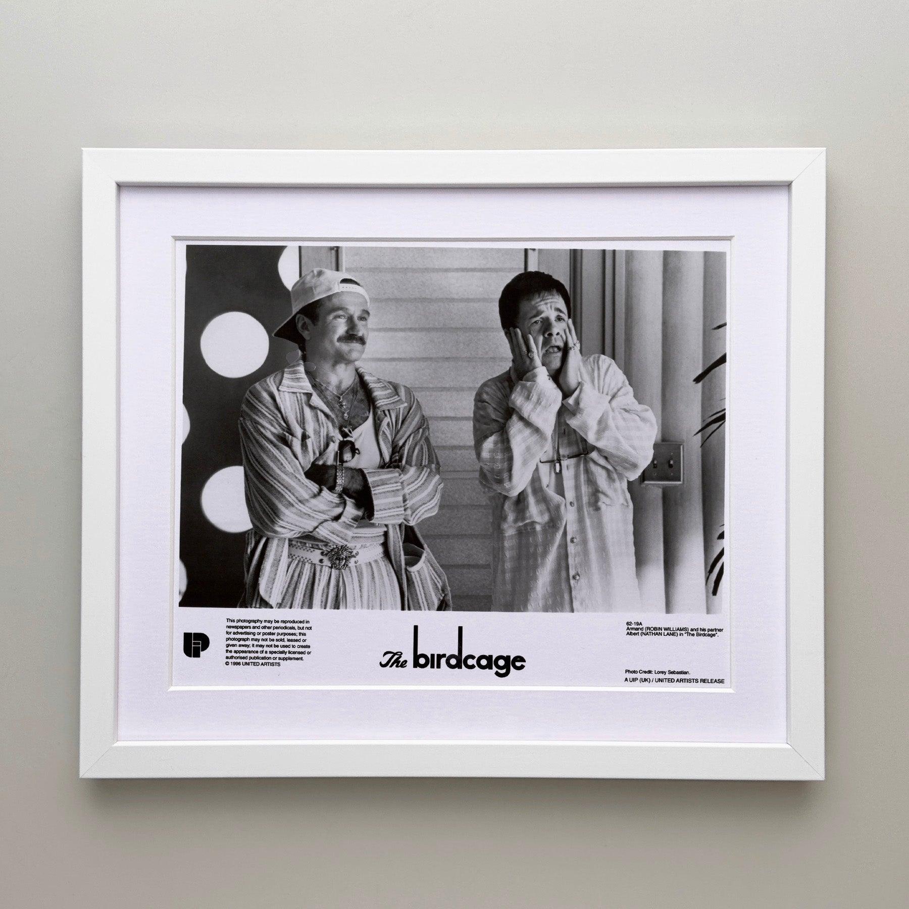 Américain The Birdcage 1996 Publicity Film Movie Press Still Framed en vente