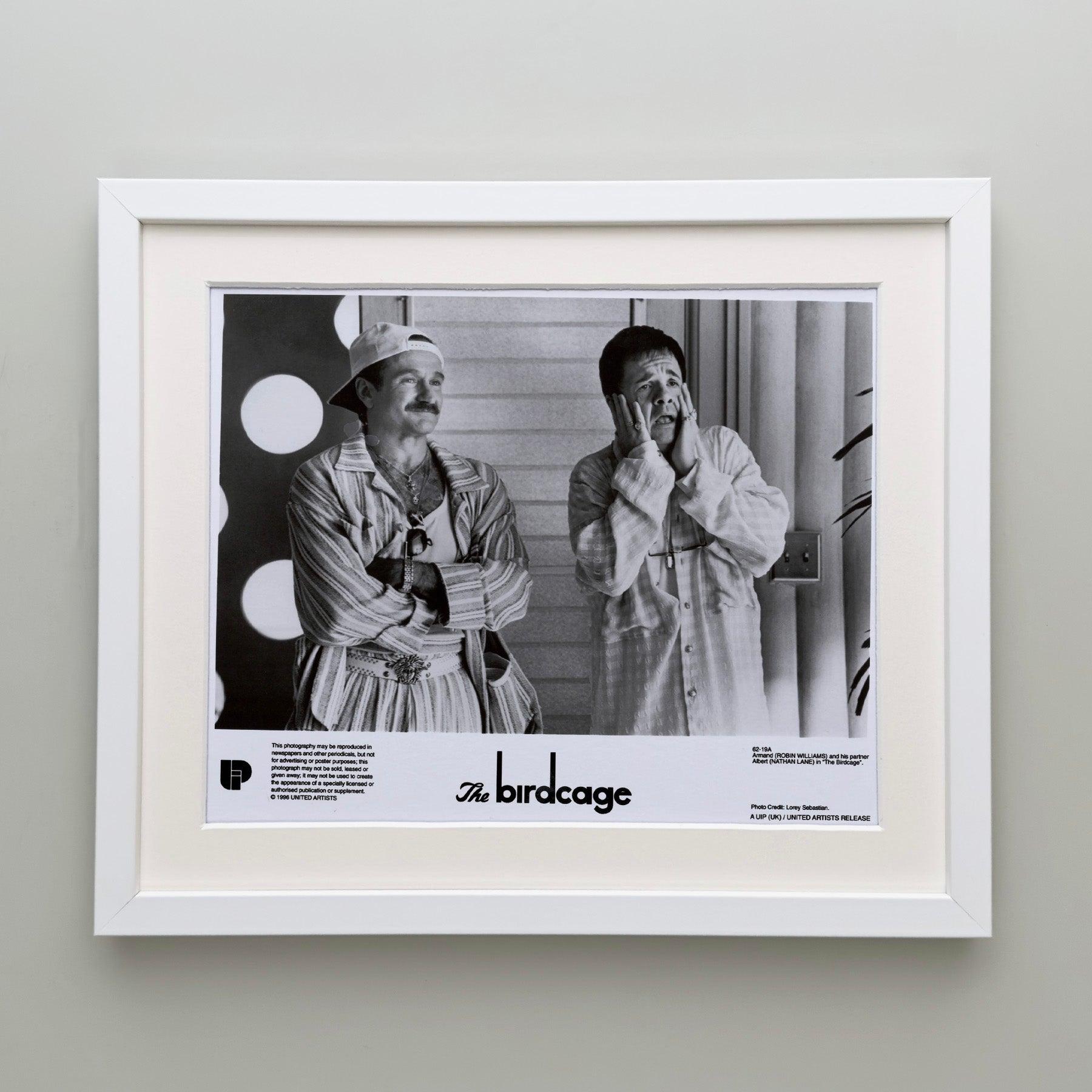 The Birdcage 1996 Publicity Film Movie Press Still Framed Excellent état - En vente à Bath, Somerset