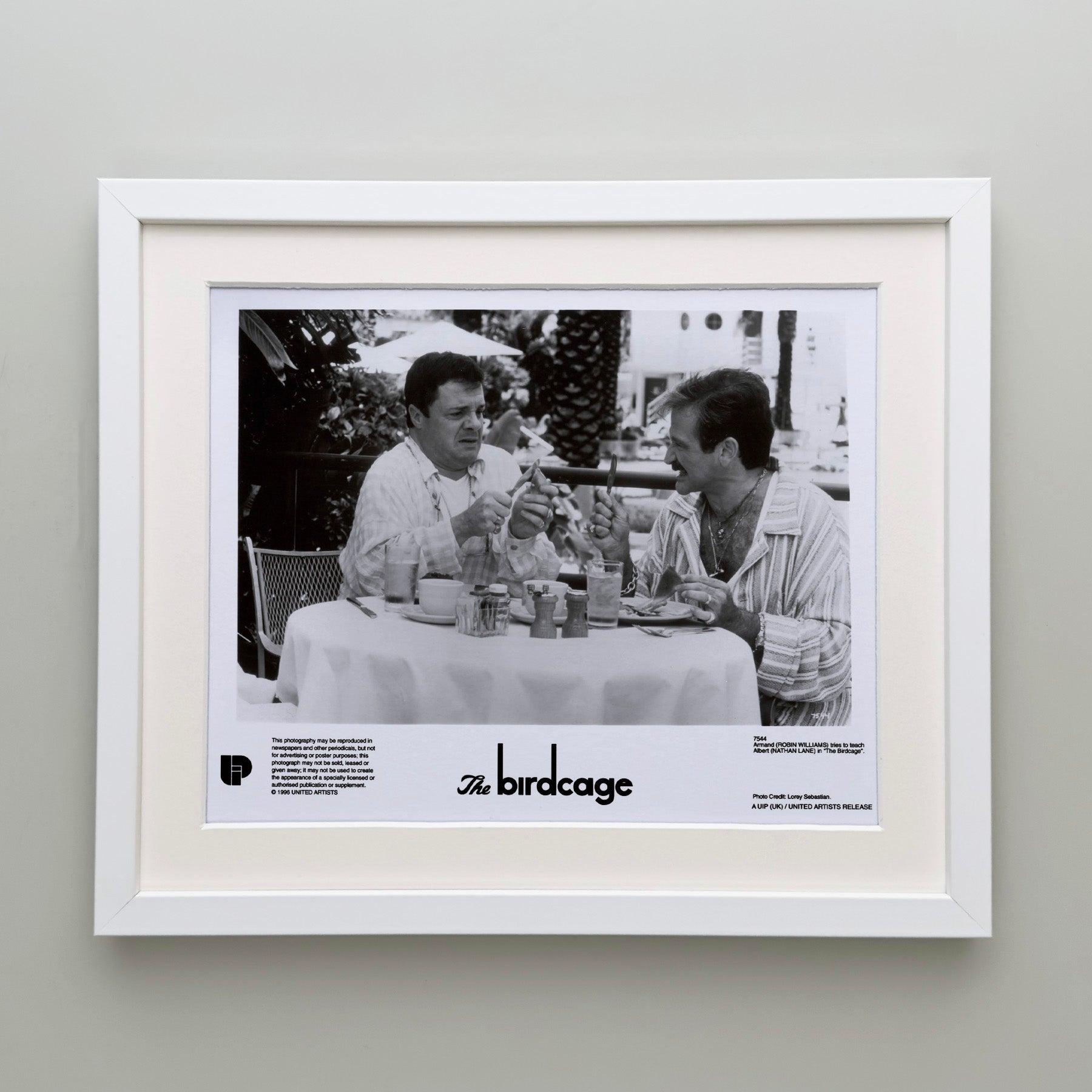 The Birdcage 1996 Pubblicità Film Stampa Ancora incorniciato In condizioni ottime in vendita a Bath, Somerset
