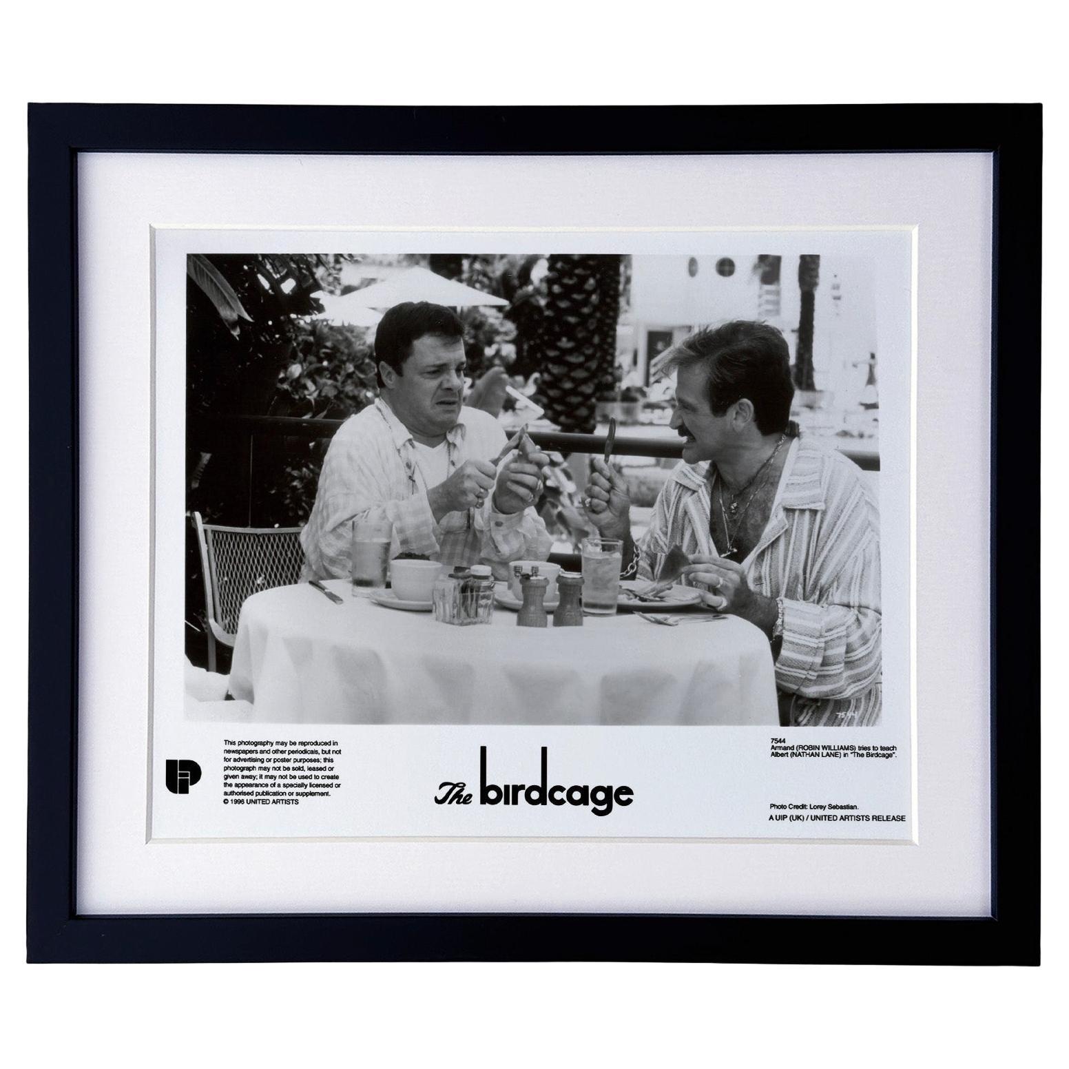 The Birdcage 1996 Pubblicità Film Stampa Ancora incorniciato