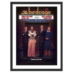 The Birdcage Black Frame Poster, 1996