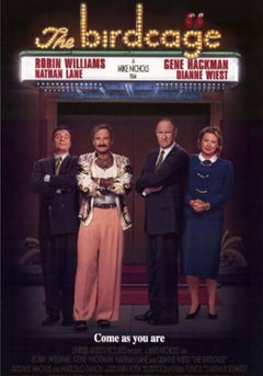 The Birdcage Unframed Poster, 1996