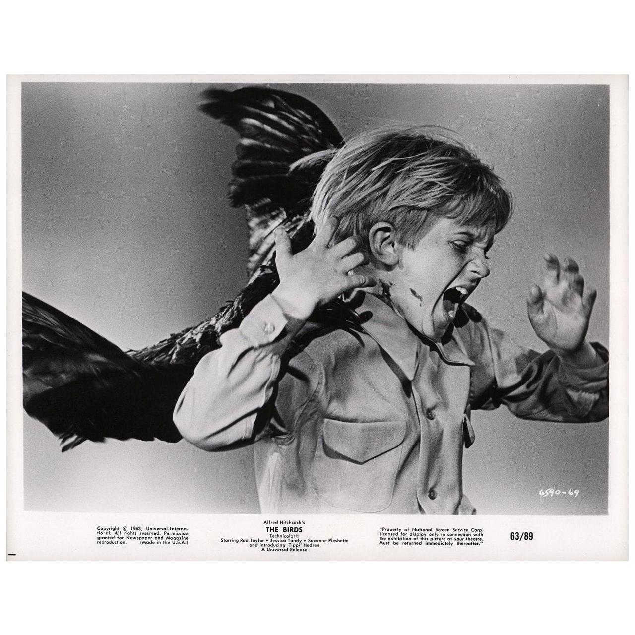 "The Birds" 1963 U.S. Silver Gelatin Single-Weight Photo