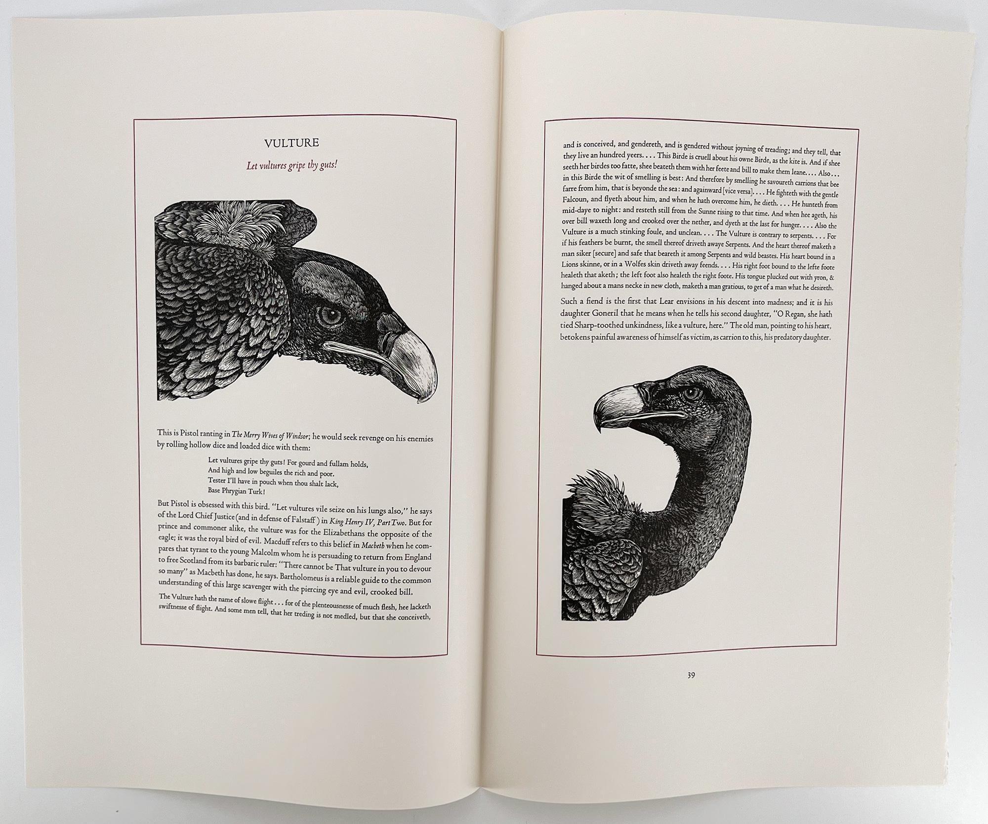 The Birds and Beasts of Shakespeare - an illustrated portfolio For Sale 1