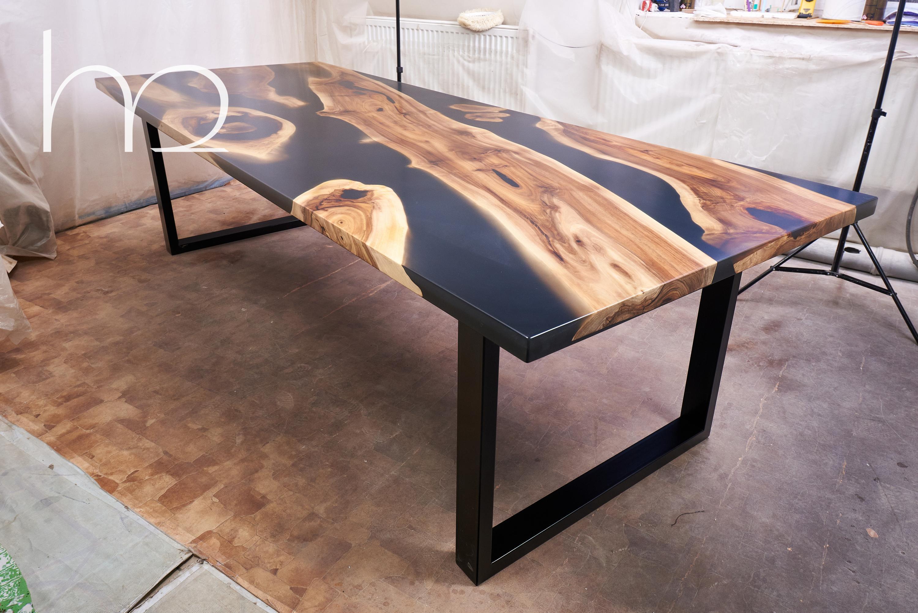 Ukrainian The Birth of the World Ancient Walnut Roots Handmade Modern Conference Table For Sale