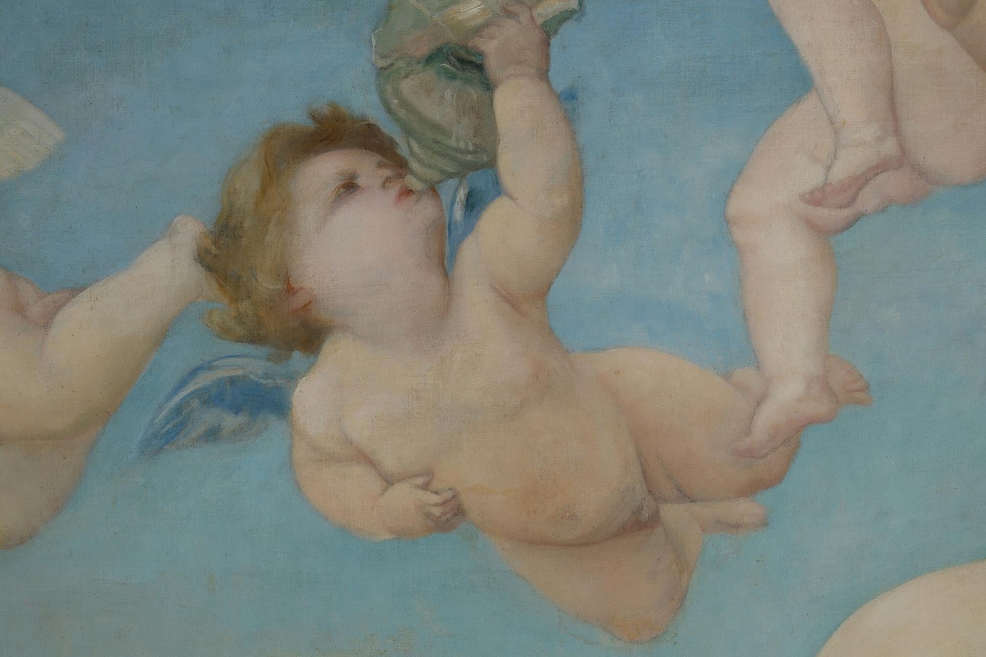 La naissance de Vénus d'Ernest Prunet (1840-1901) d'après Alexandre Cabanel en vente 4