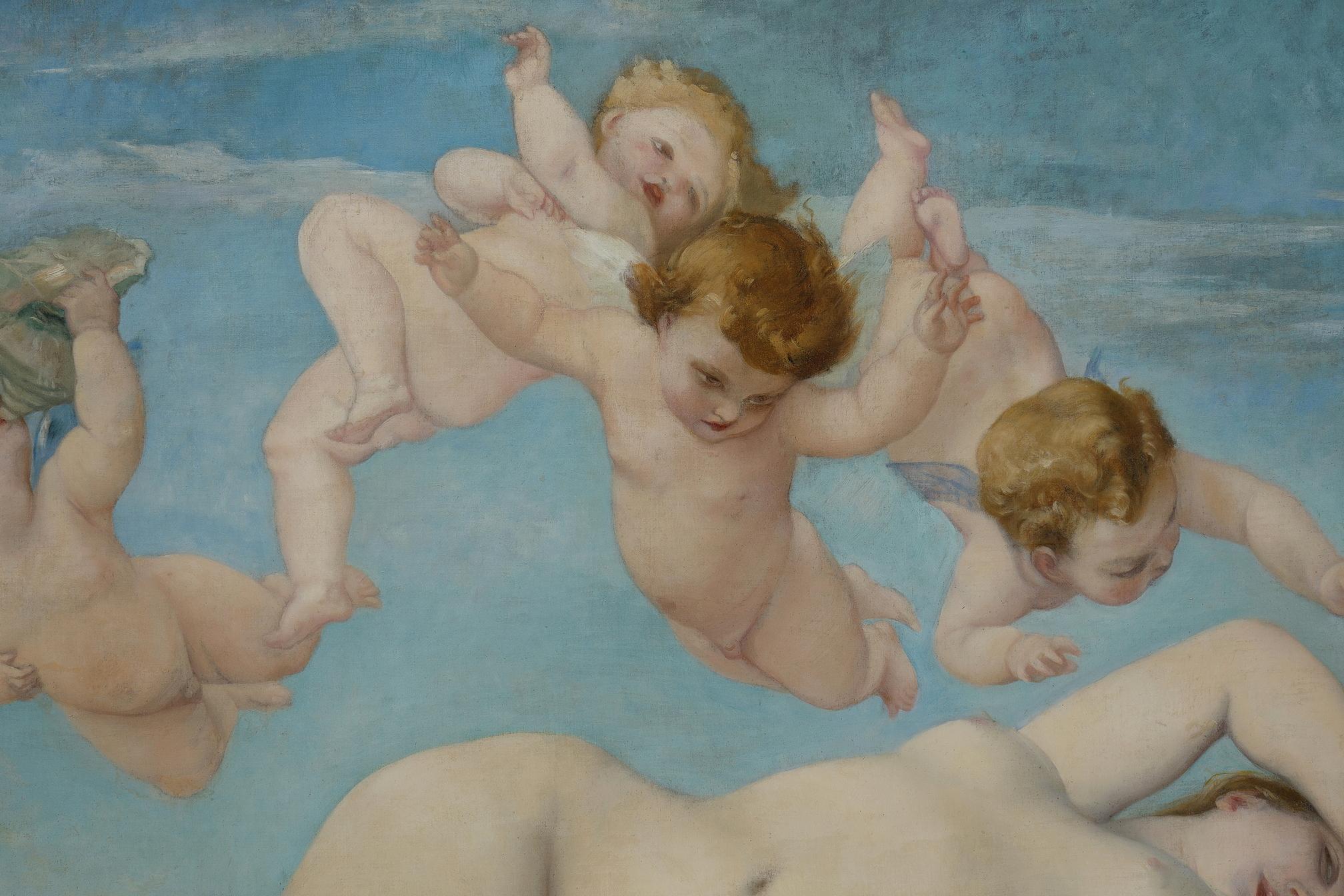 La naissance de Vénus d'Ernest Prunet (1840-1901) d'après Alexandre Cabanel en vente 1