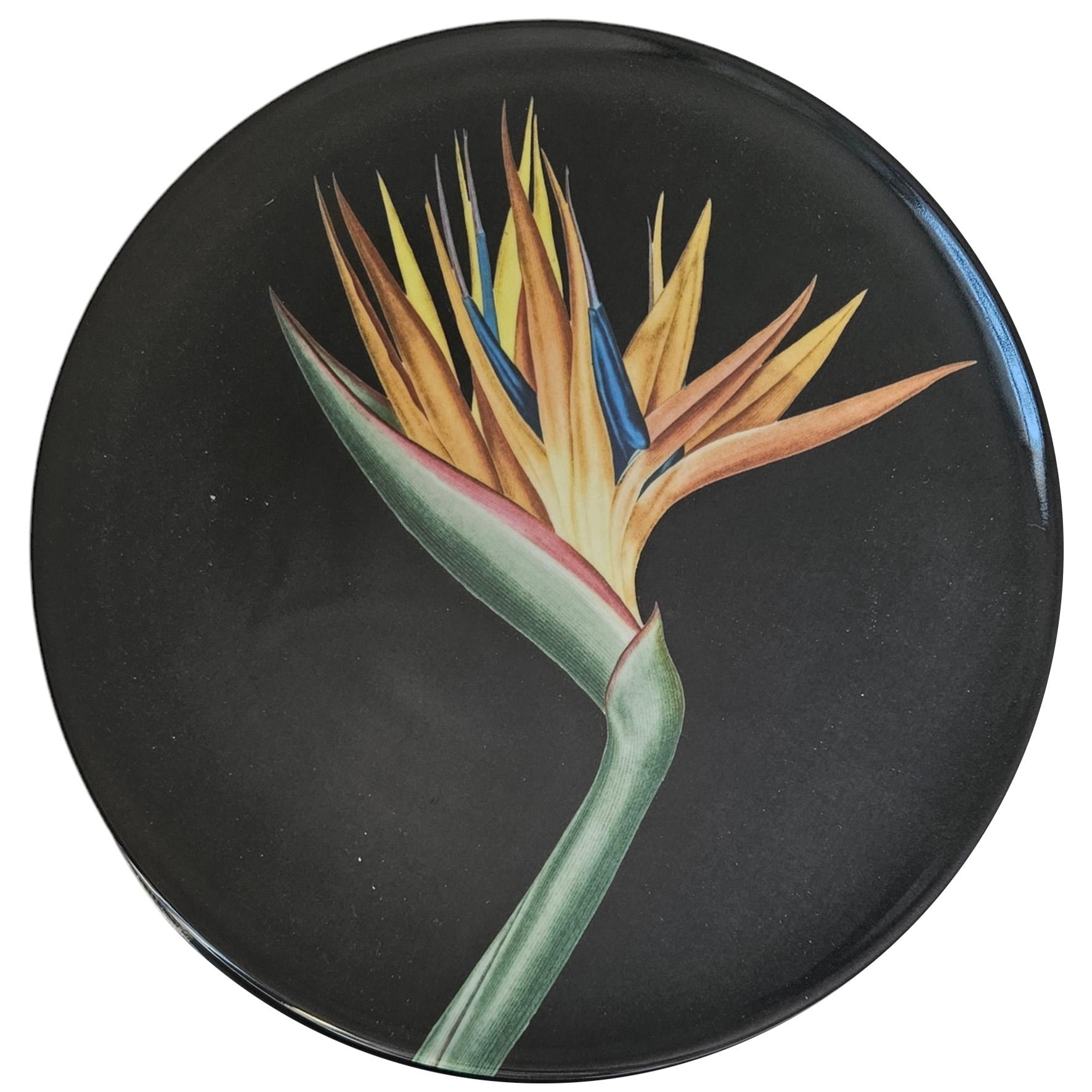 XXIe siècle et contemporain Assiette à salade The Black Collection - Ensemble de 4 pièces en vente