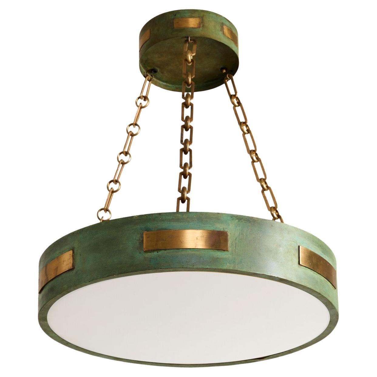 The Blazon Pendant by David Duncan Studio For Sale