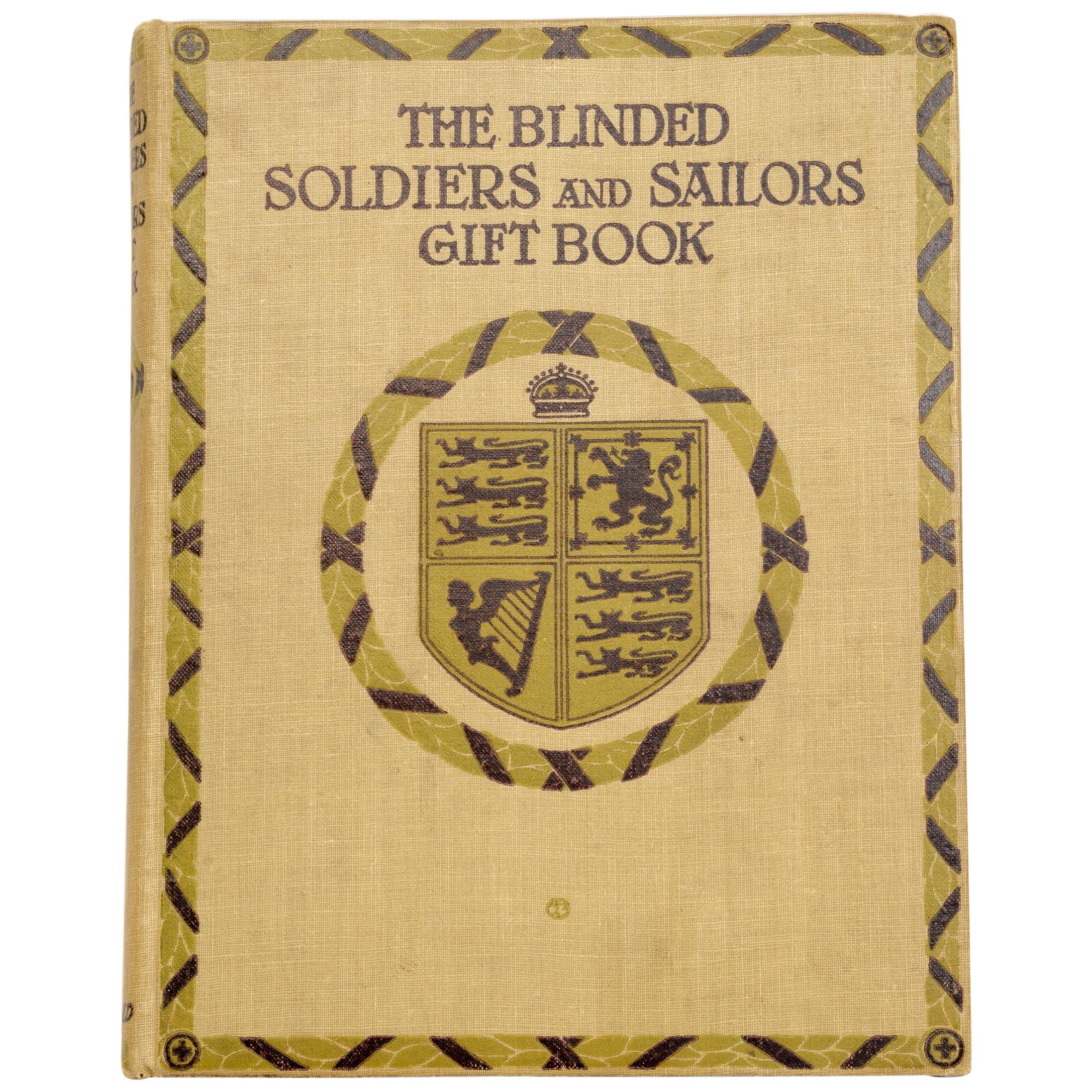 Blinded Sailors and Soldiers Gift Book by George Goodchild 1st Edition For Sale
