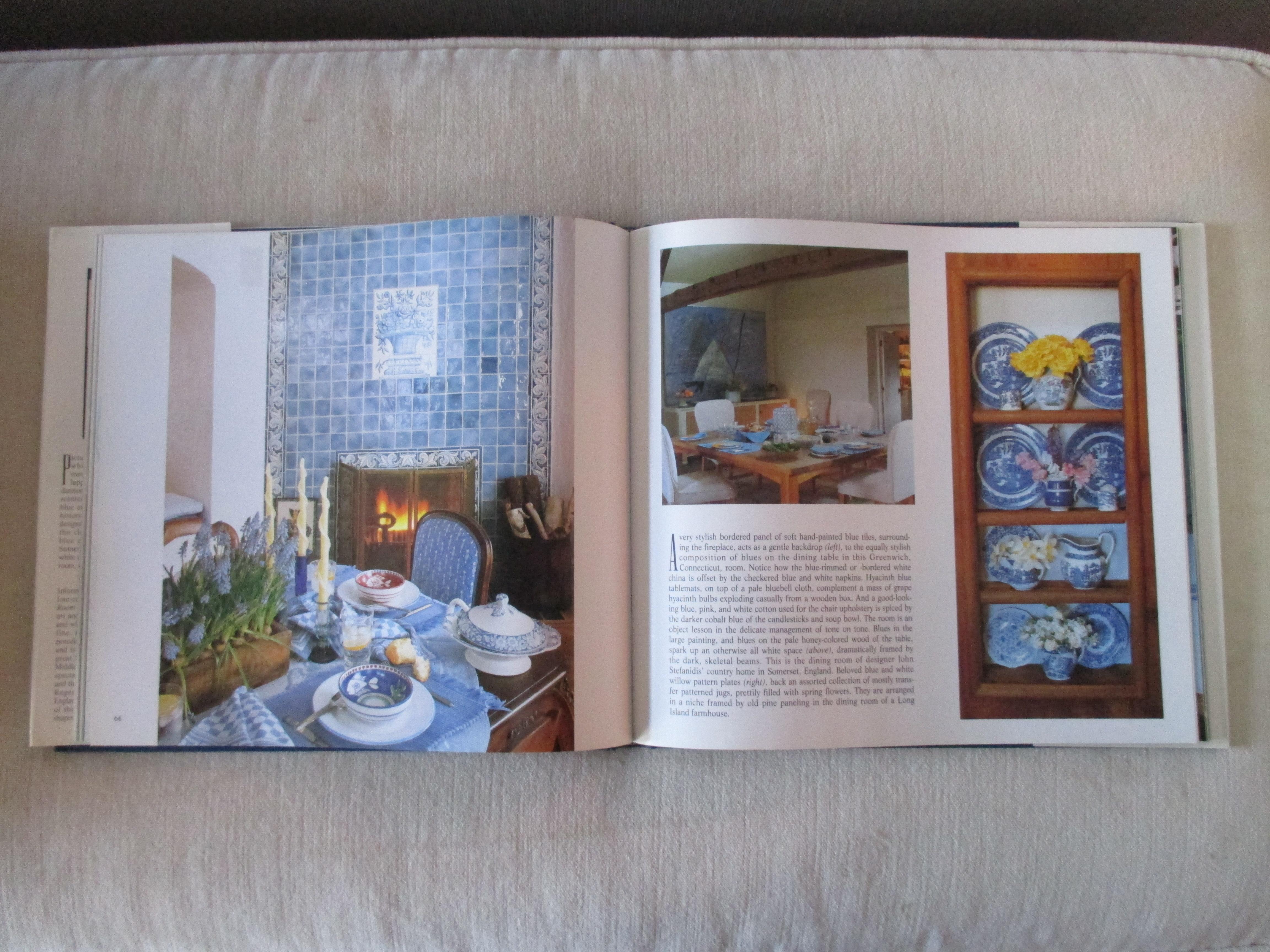 The Blue and White Room hardcover book by Mary Gilliat
Illustrated throughout with more than 125 full-color photographs, here is the ultimate decorating book on the exquisite color combination that has dominated history in art and