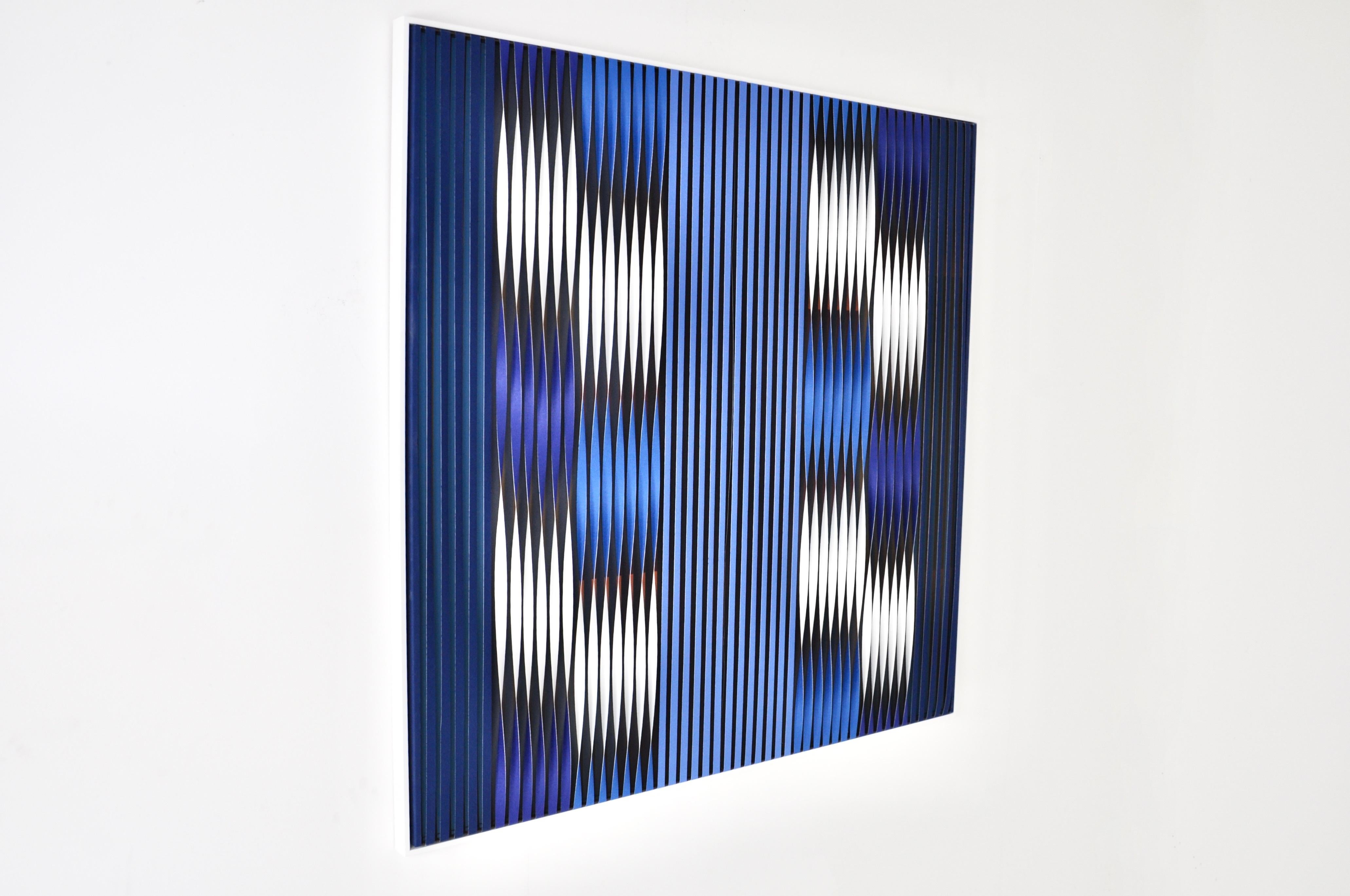 Arts and Crafts Planche bleue de Michael Scheers en vente