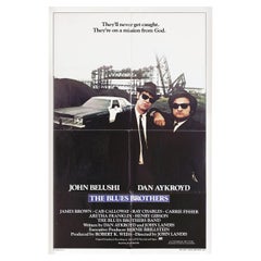 Vintage "The Blues Brothers" 1980 U.S. One Sheet Film Poster