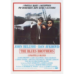 The Blues Brothers R1990s Italian Due Fogli Film Poster