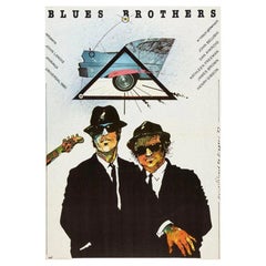 Vintage The Blues Brothers, Unframed Poster, 1980