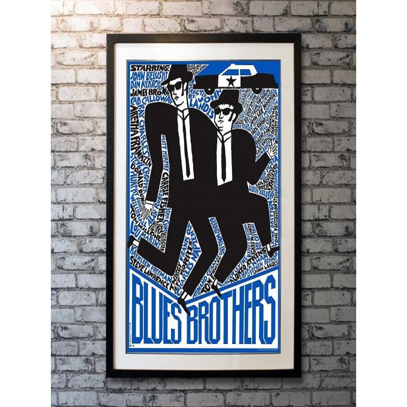 The Blues Brothers, Unframed Poster, 2012R

Polish One Sheet (27 X 39 Inches). Jake Blues rejoins with his brother Elwood after being released from prison, but the duo has just days to reunite their old R&B band and save the Catholic home where
