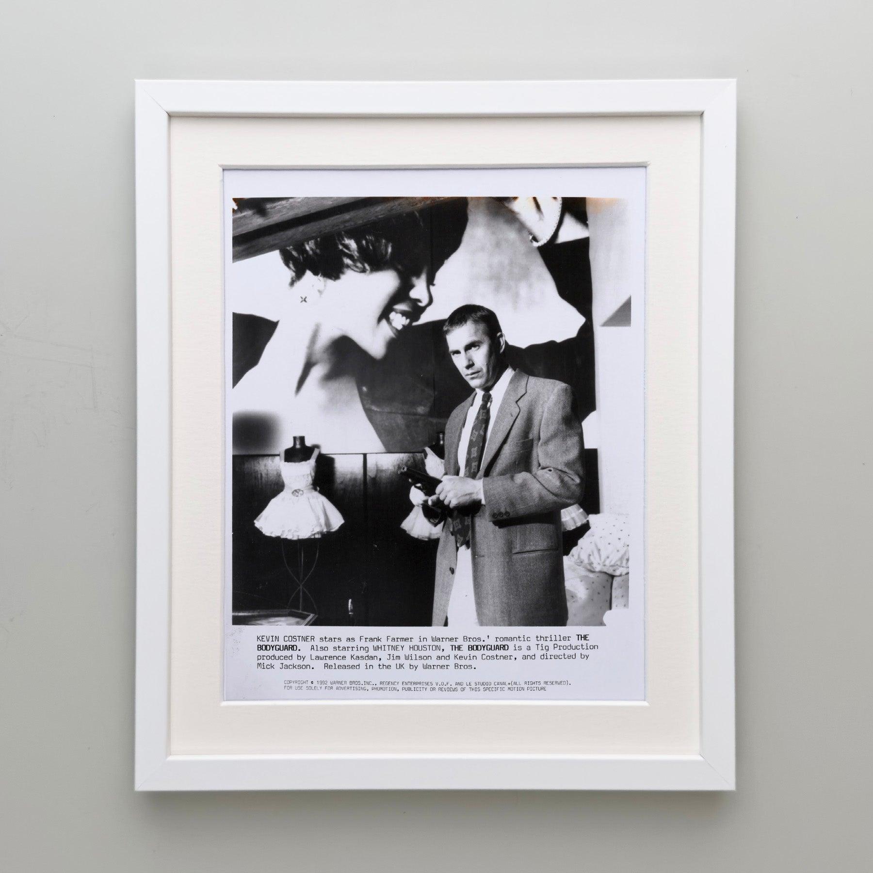 The Bodyguard 1992 Publicity Film Movie Press Still Framed Excellent état - En vente à Bath, Somerset