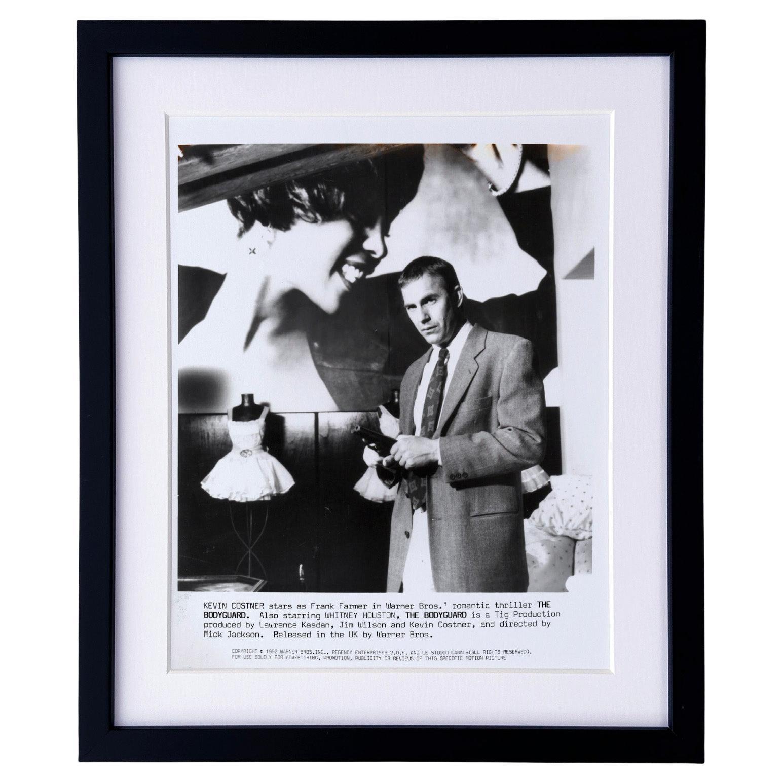 The Bodyguard 1992 Werbung Film Film Presse Standbild Gerahmt
