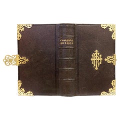 The Book of Common Prayer - 1844 - IN A FINE BRASS MOUNTED LEATHER BINDING !