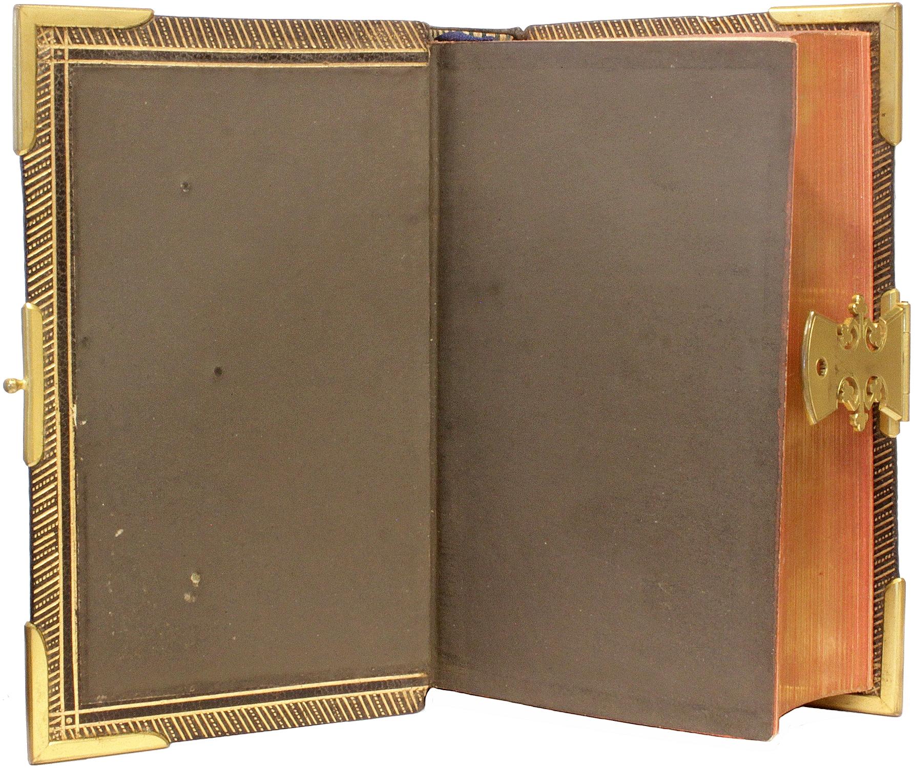 Mid-19th Century The Book of Common Prayer - 1865 - IN A FINE BRASS MOUNTED LEATHER BINDING ! For Sale