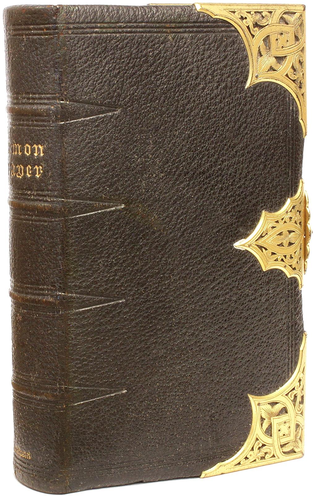 AUTHOR: BOOK OF COMMON PRAYER. 

TITLE: The Book of Common Prayer, and Administration of The Sacraments, and Other Rites & Ceremonies of The Church,...

PUBLISHER: Oxford: The University Press, 1871.

DESCRIPTION: 1 vol., 5-7/8