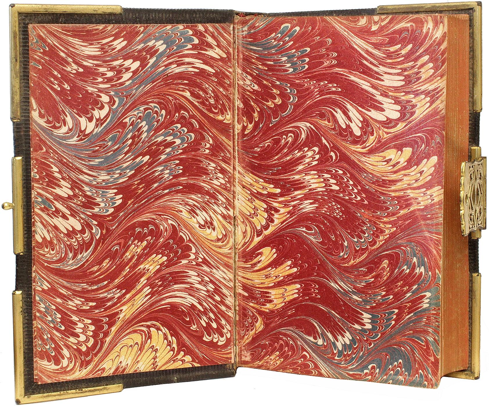 Late 19th Century The Book of Common Prayer - 1871 - IN A FINE BRASS MOUNTED LEATHER BINDING ! For Sale
