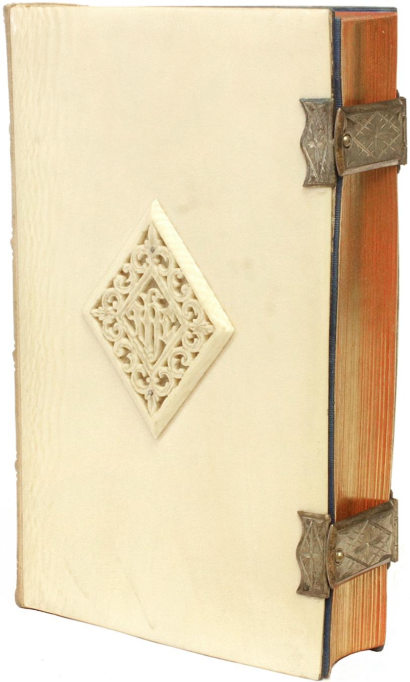 Il Libro delle Preghiere Comuni. c. 1875 - rilegato in osso - con la sua scatola originale! In condizioni buone in vendita a Hillsborough, NJ