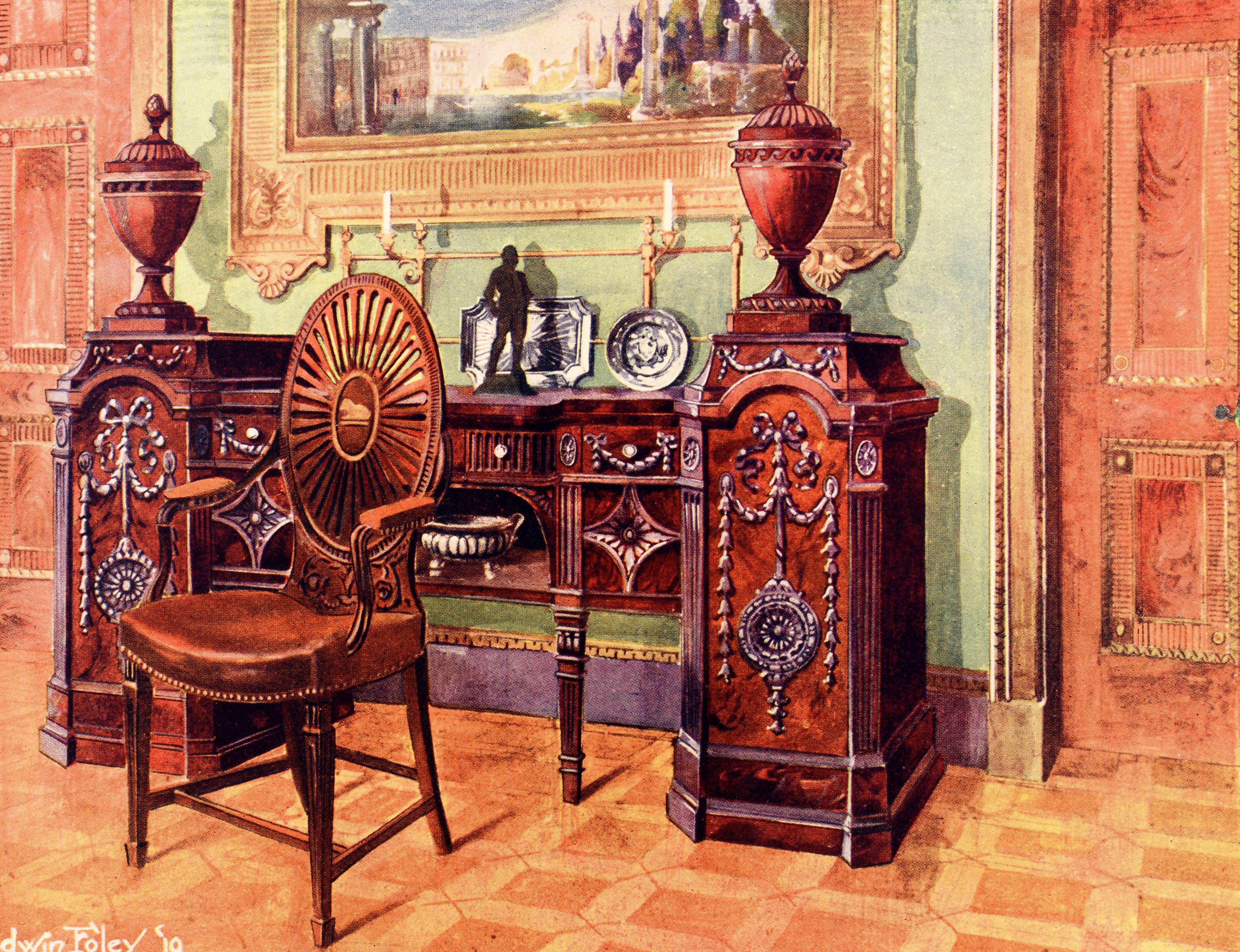 Le livre du mobilier décoratif, sa forme, sa couleur et son histoire, en 2 volumes, 1ère édition en vente 14