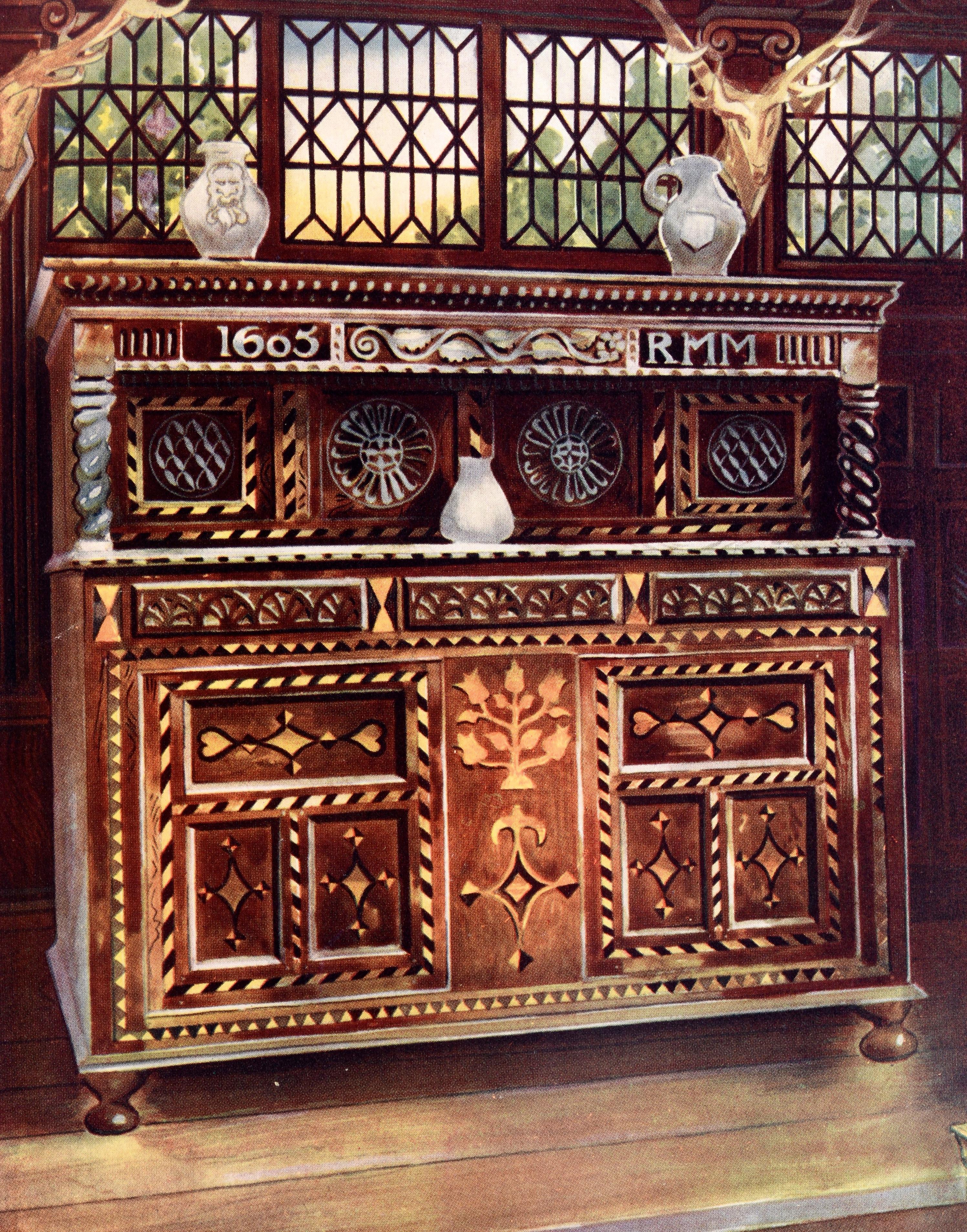 20ième siècle Le livre du mobilier décoratif, sa forme, sa couleur et son histoire, en 2 volumes, 1ère édition en vente