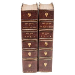 2 Vols. Sir Henry Yule. The Book Of Ser Marco Polo