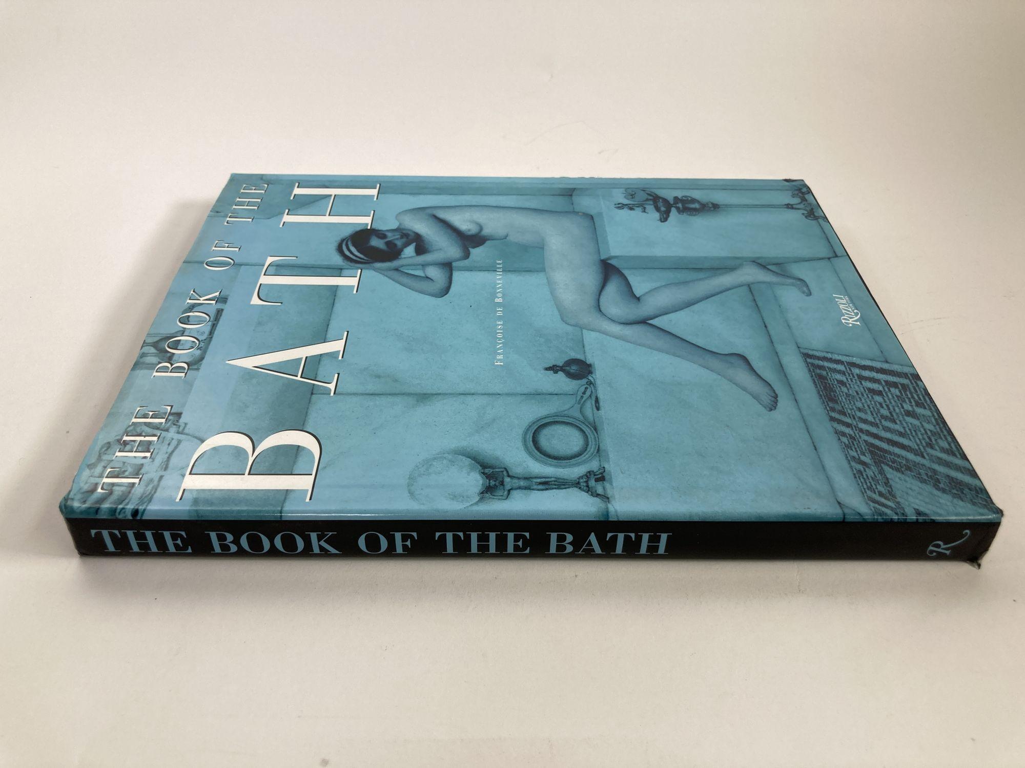 French The Book of the Bath Hardcover 1998 by Francoise De Bonneville For Sale