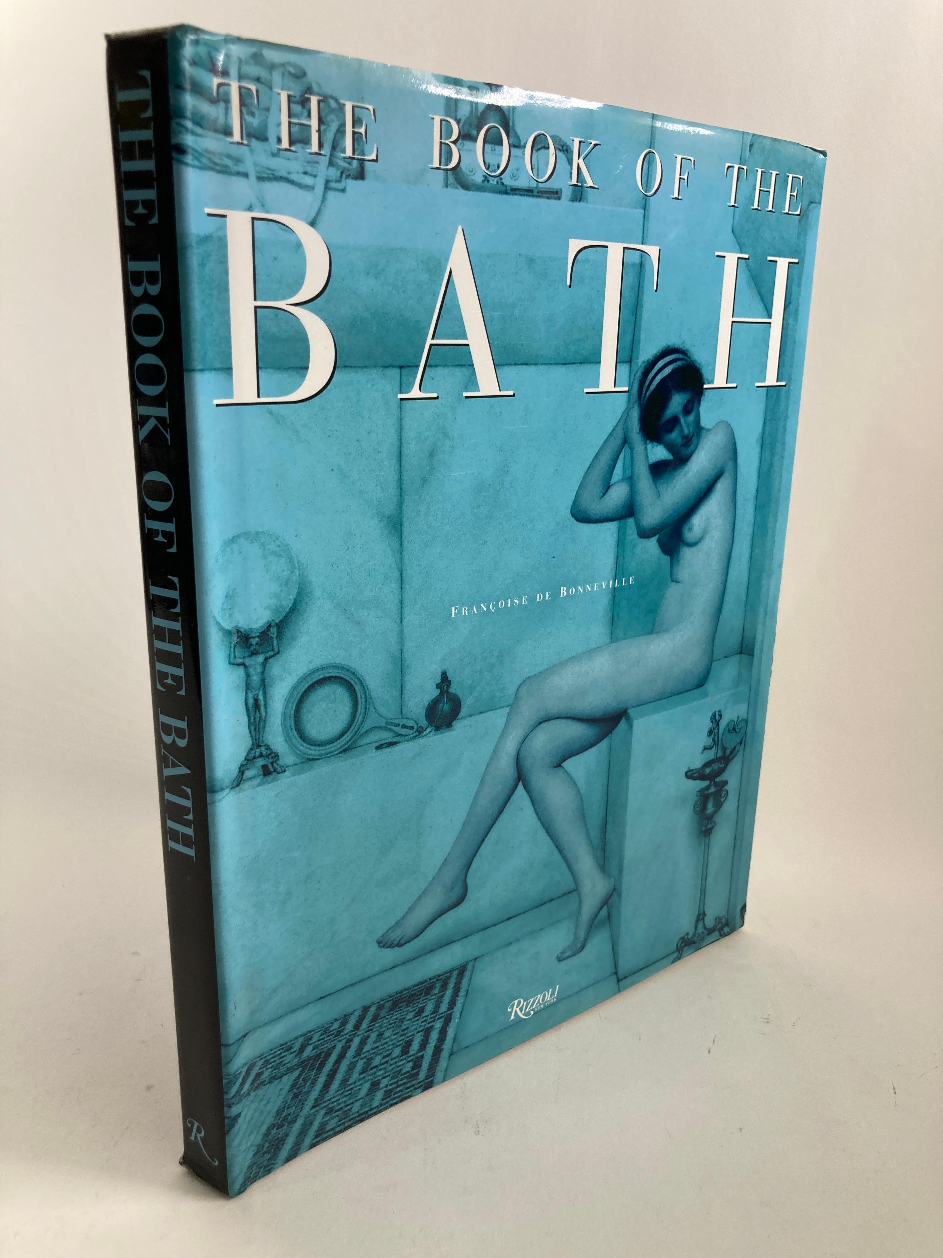 Blue The Book of the Bath Hardcover 1998 by Francoise De Bonneville  For Sale