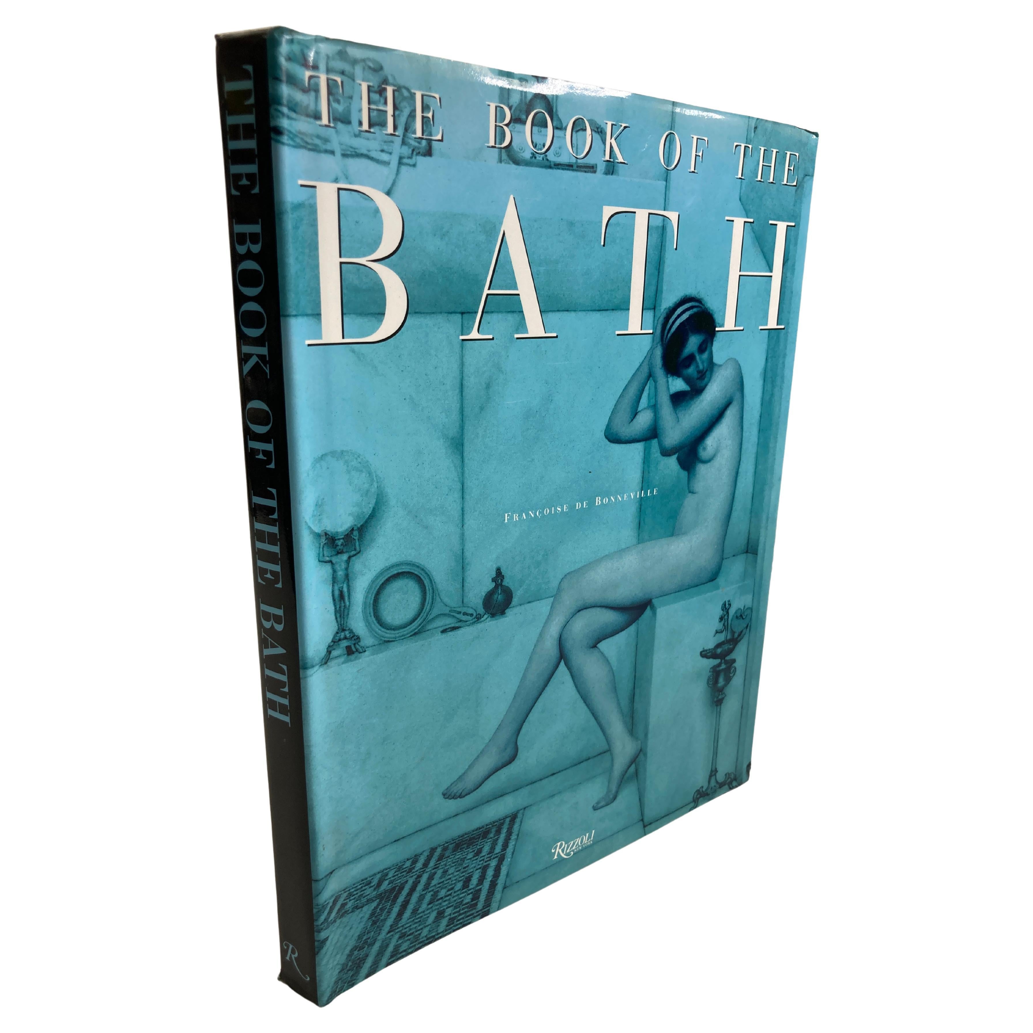 The Book of the Bath Hardcover – October 15, 1998 by Francoise De Bonneville (Author) published by Rizzoli.

1st edition, 1st printing, 1998.

For over 2000 years, in the Far East as in the West, bathing and showering have been more than practical