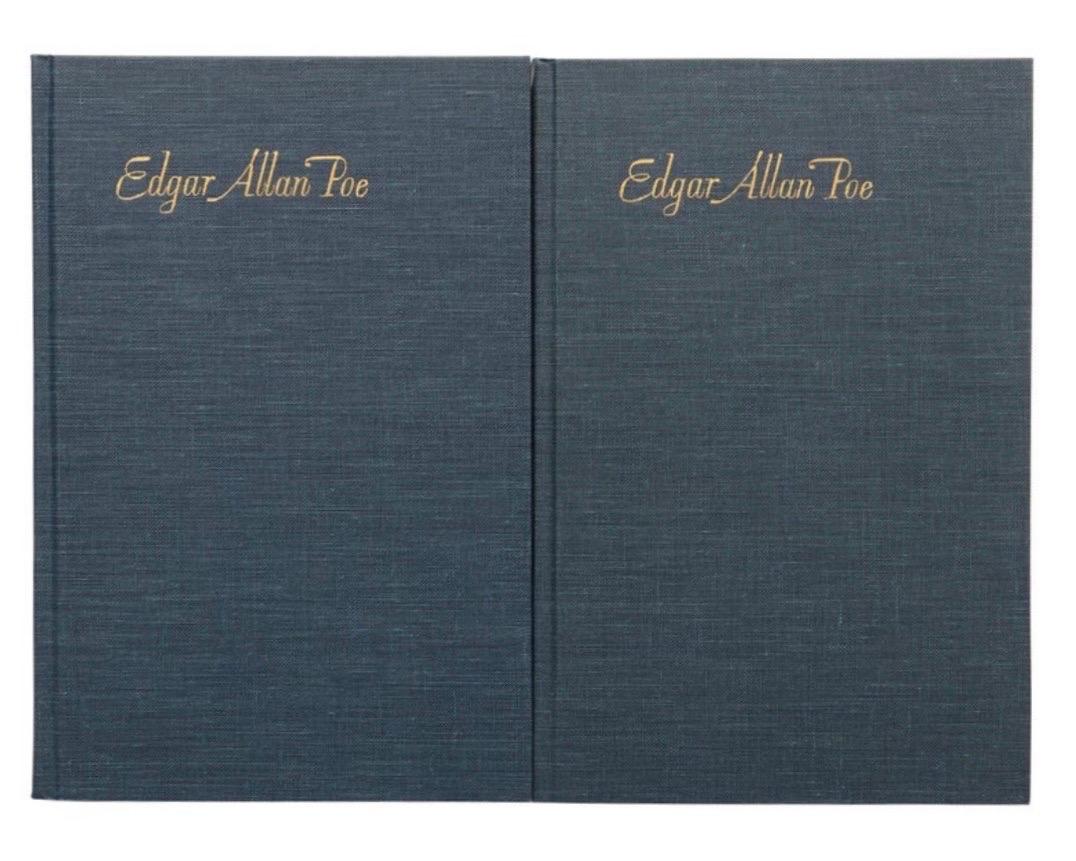 The Borzoi Poe, Two Volume Boxed Set In Good Condition For Sale In Bradenton, FL