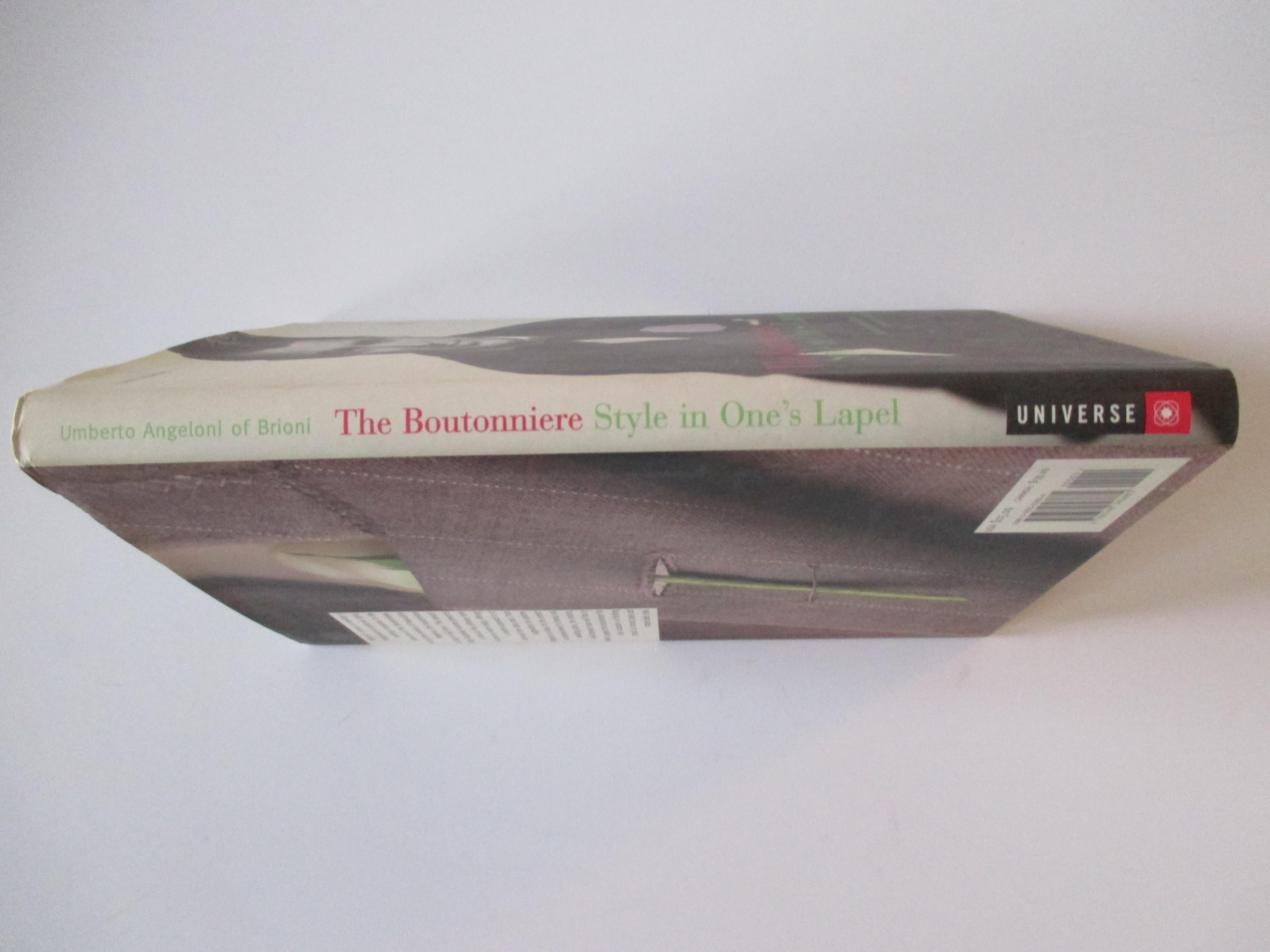 The Boutonniere Style in One's Lapel Vintage Book In Good Condition In Oakland Park, FL