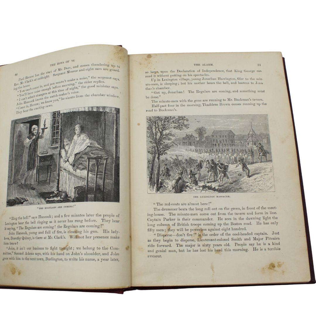Cuir The Boys of '76 par Charles Carleton Coffin, 1876 en vente
